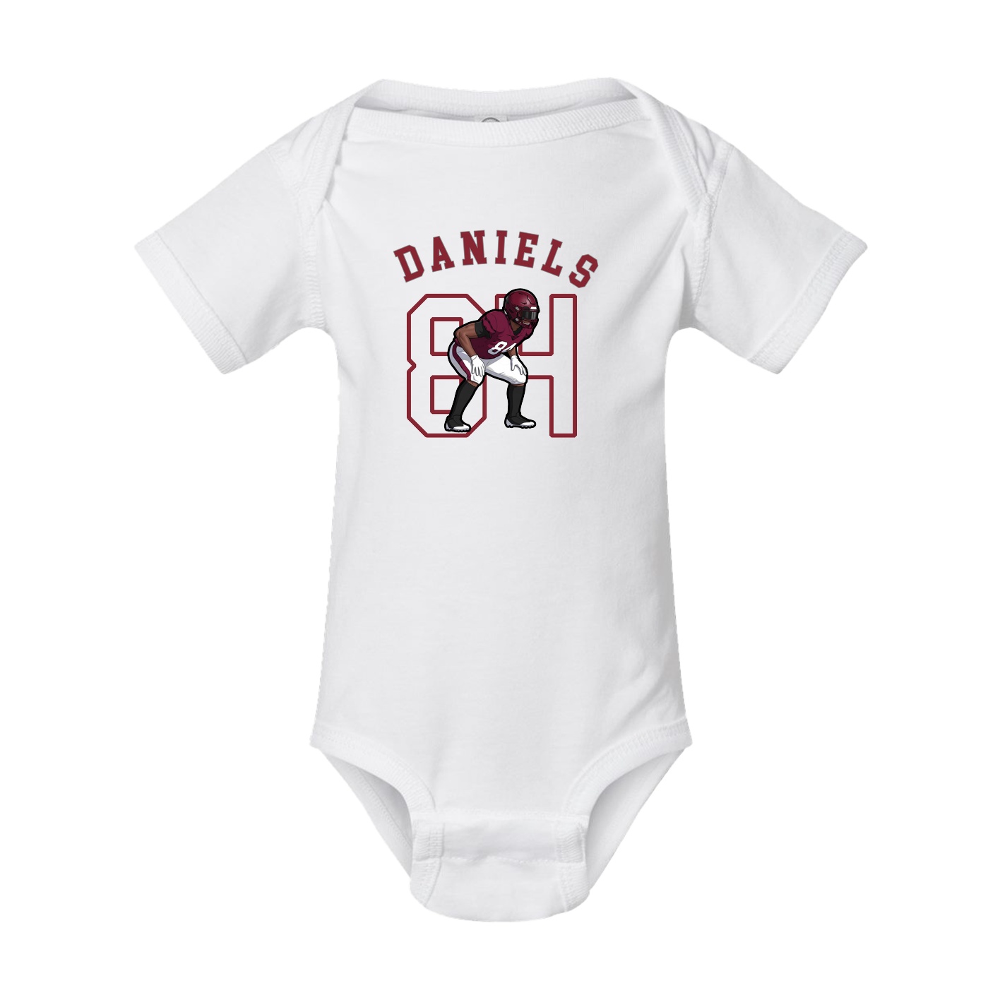 Baby Onesie — Shirsey Arch in White