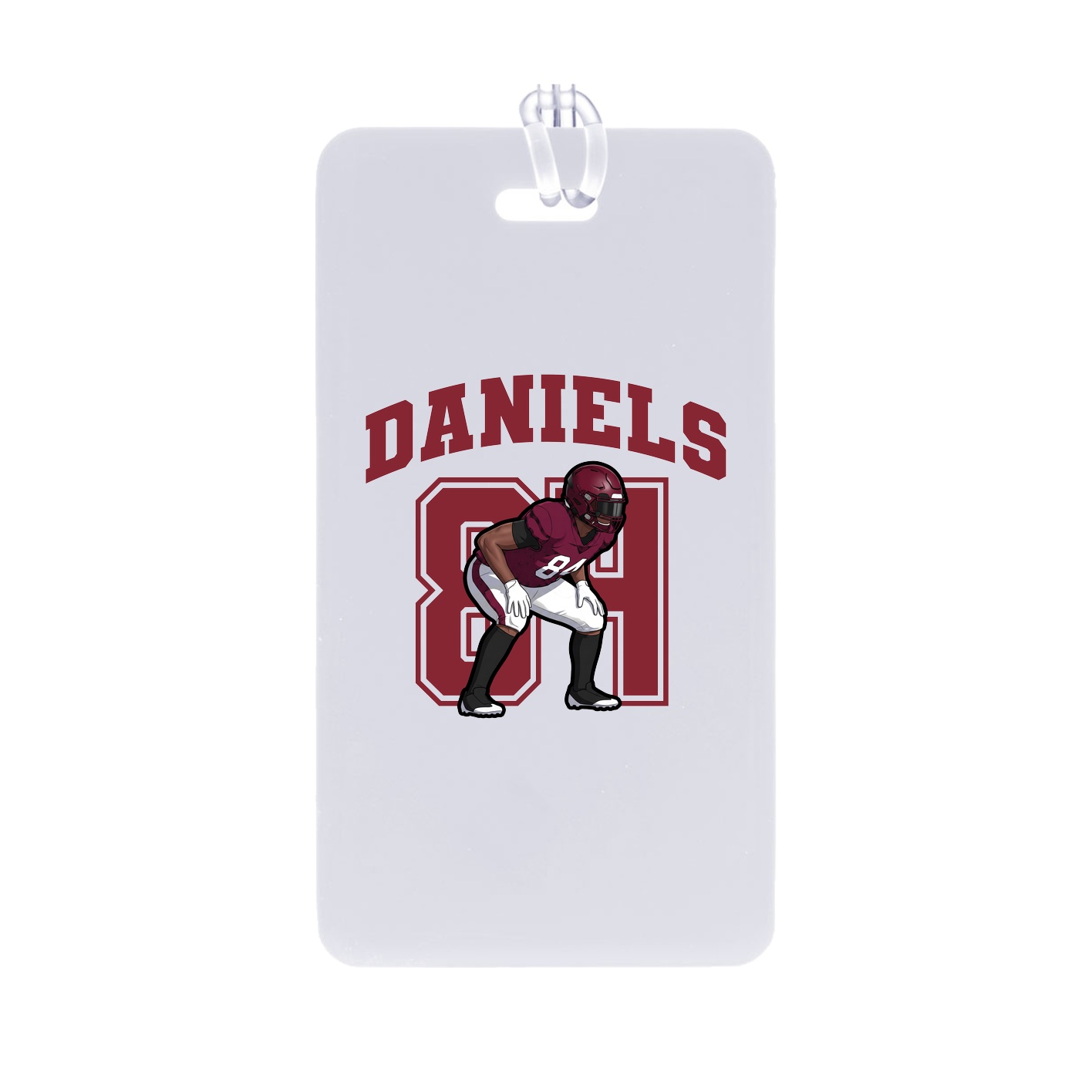 Bag Tag — Number in Classic
