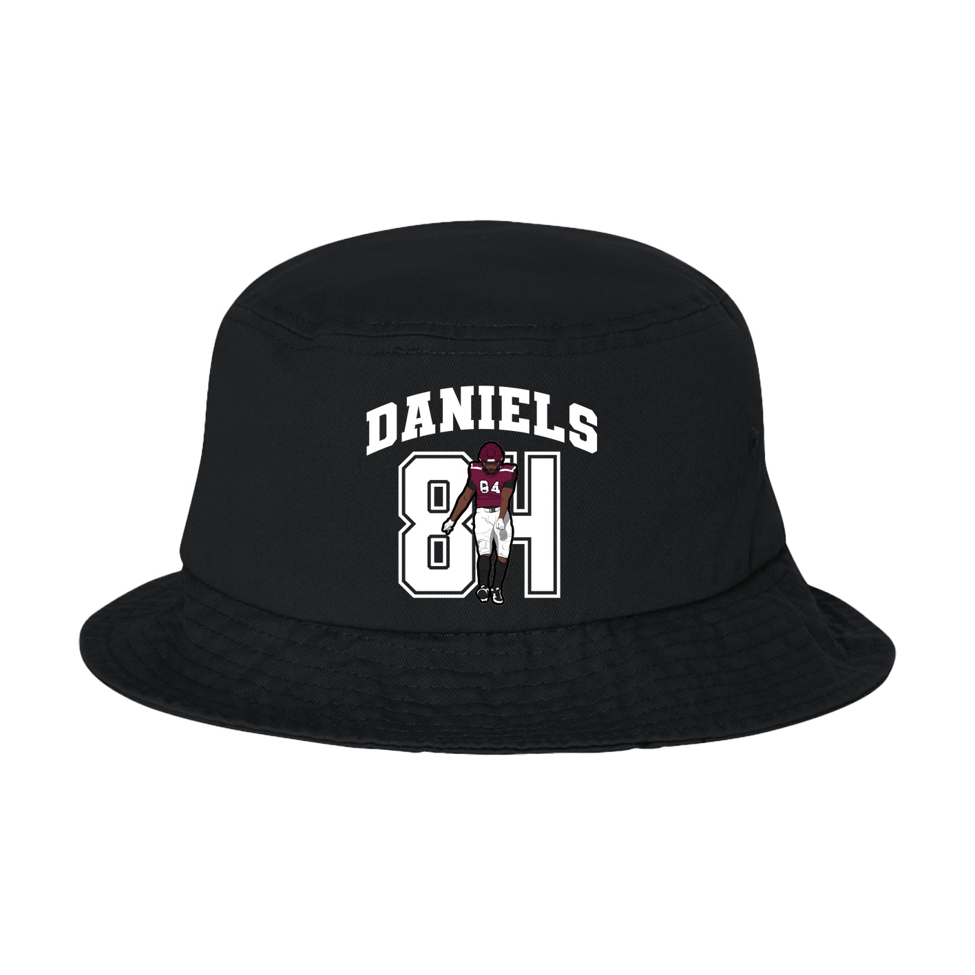 Bucket Cap — Number in Black