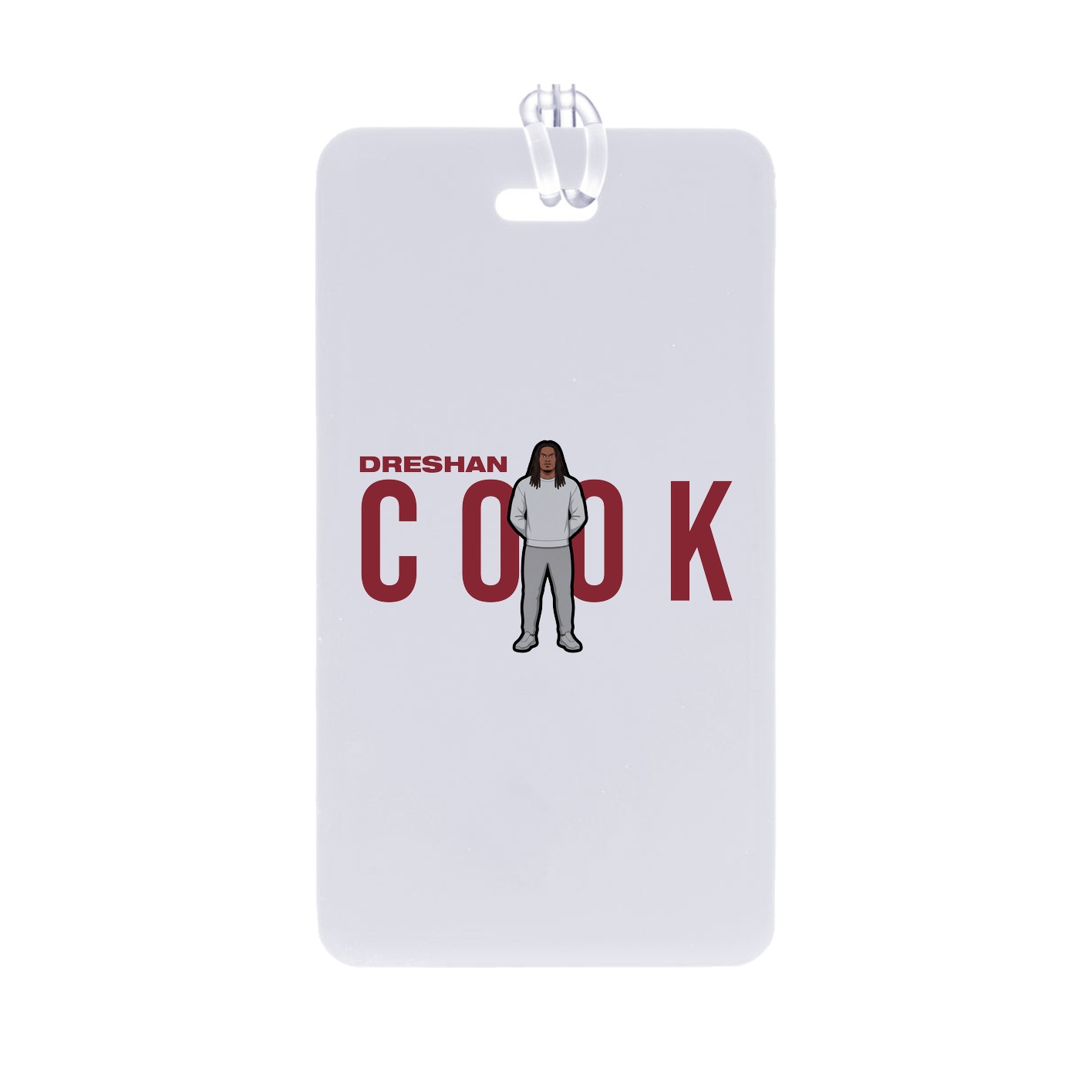 Bag Tag — Player Name in Classic