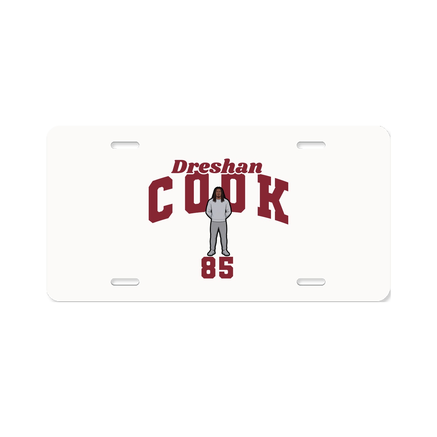 License Plate — Signature Arch in Classic