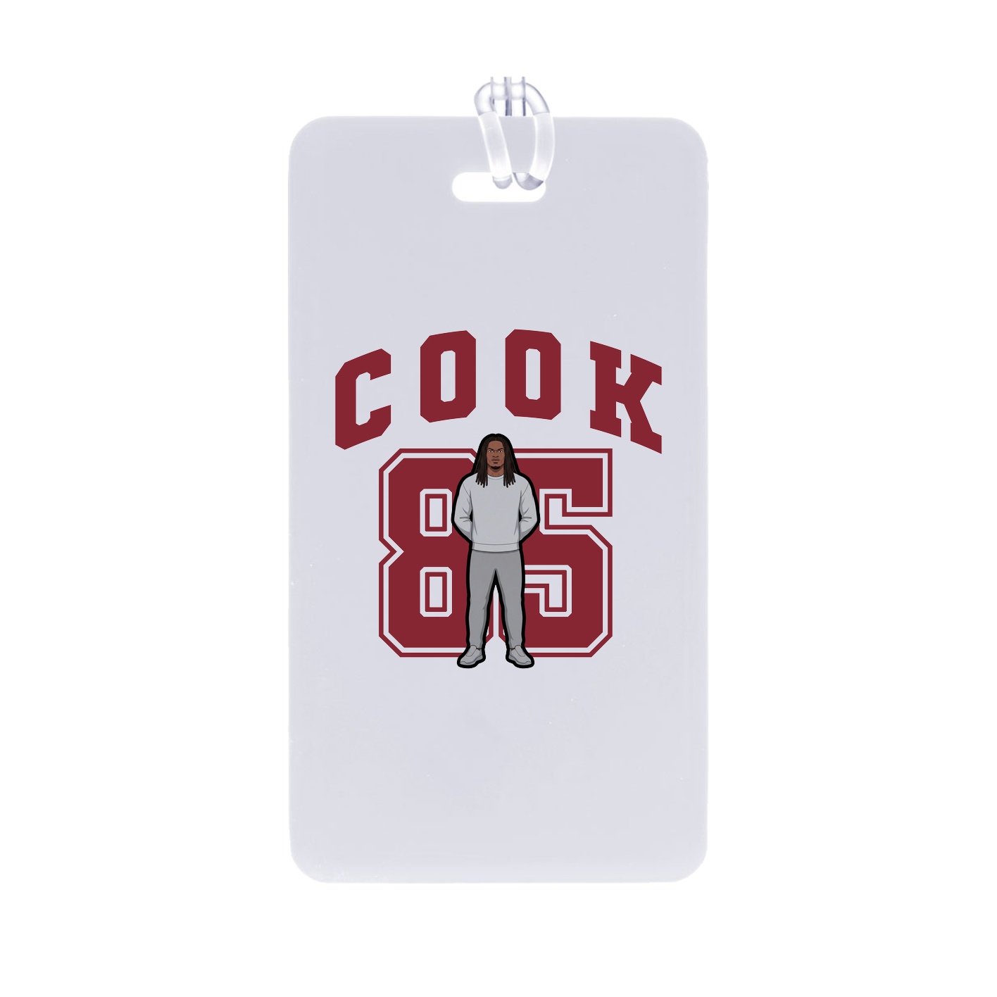 Bag Tag — Number in Classic