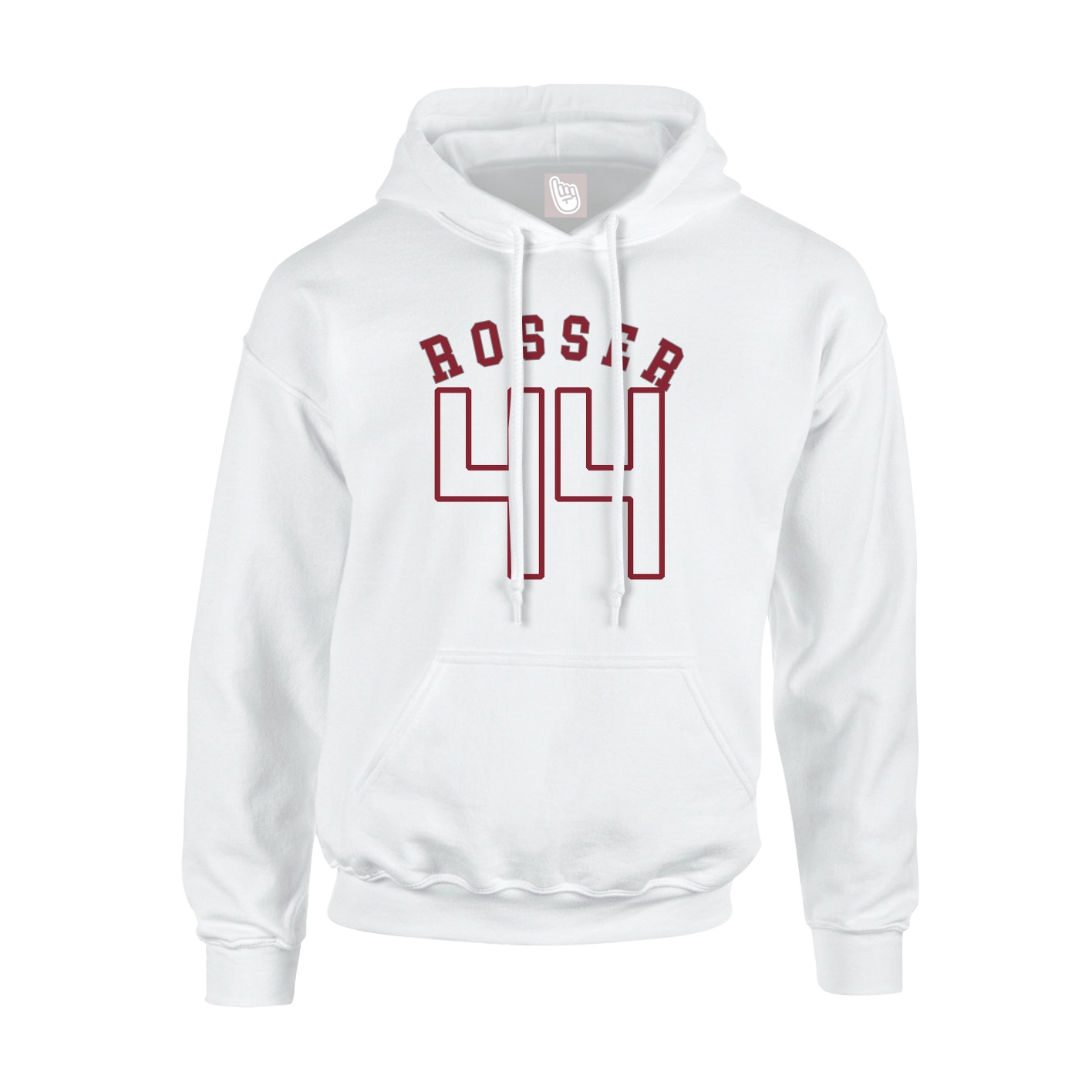 Hoodie — Shirsey Arch in White
