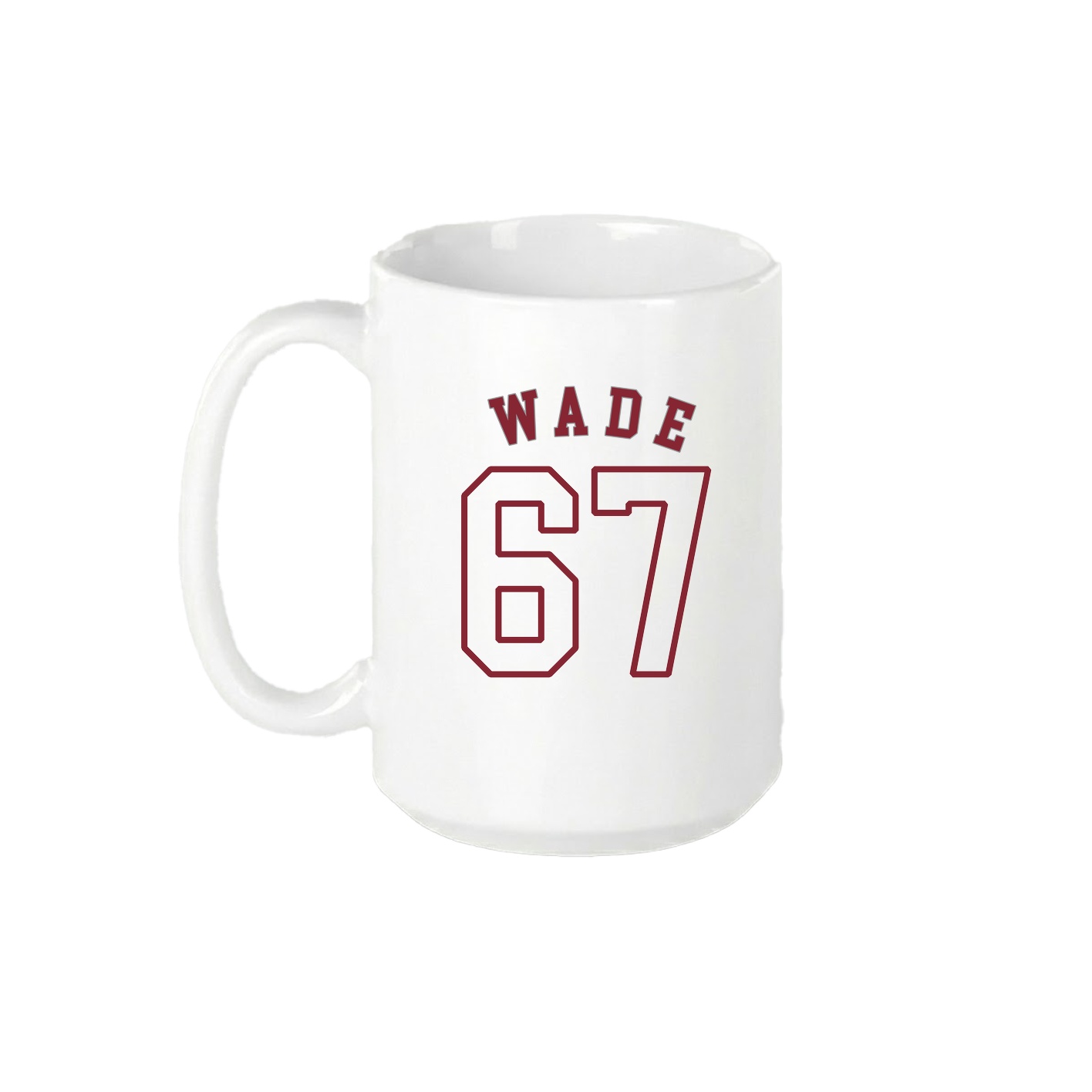 15oz Coffee Mug — Shirsey Arch in White