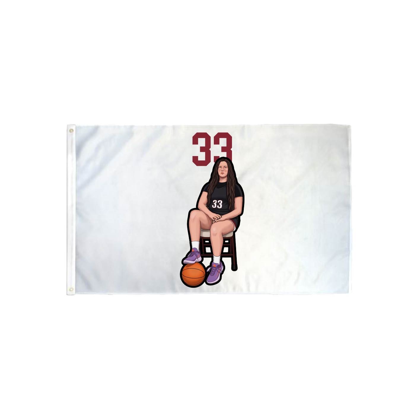 3x5 Flag — Number Top in Classic
