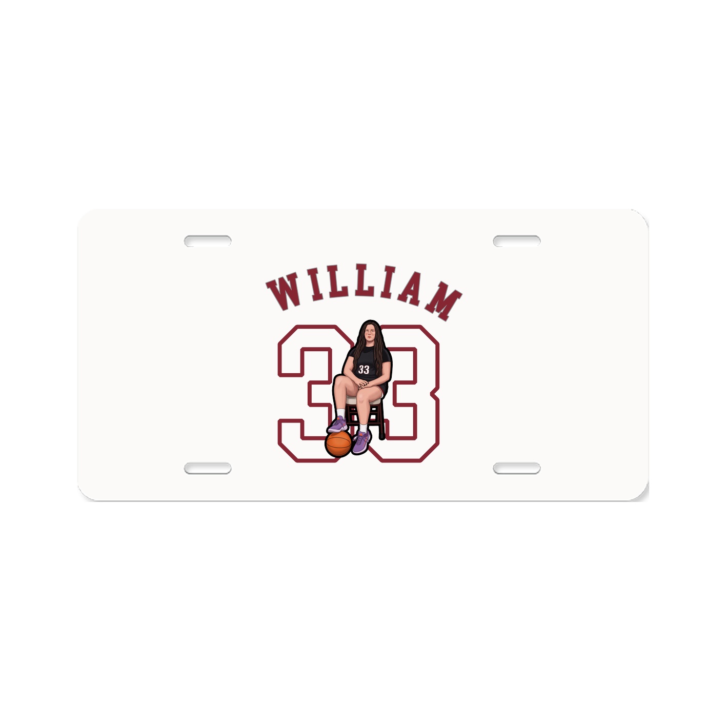 License Plate — Shirsey Arch in Classic