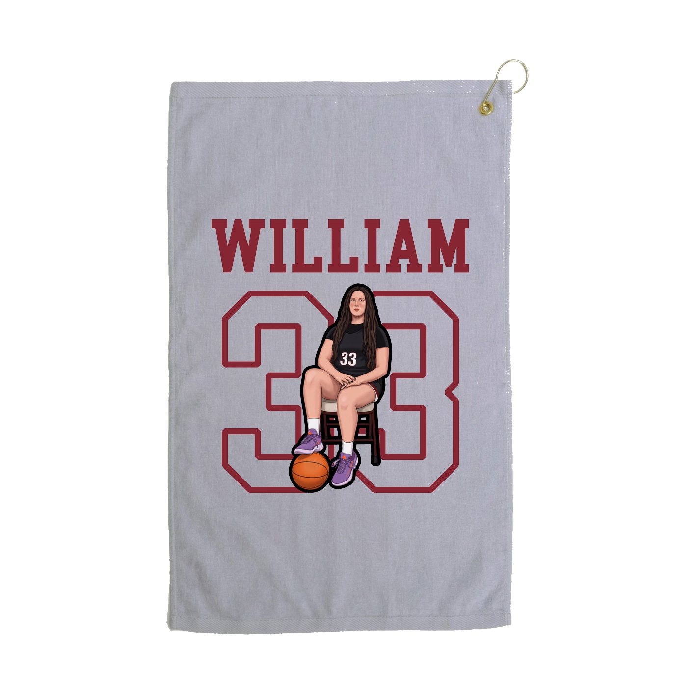 Golf Towel — Shirsey in Grey