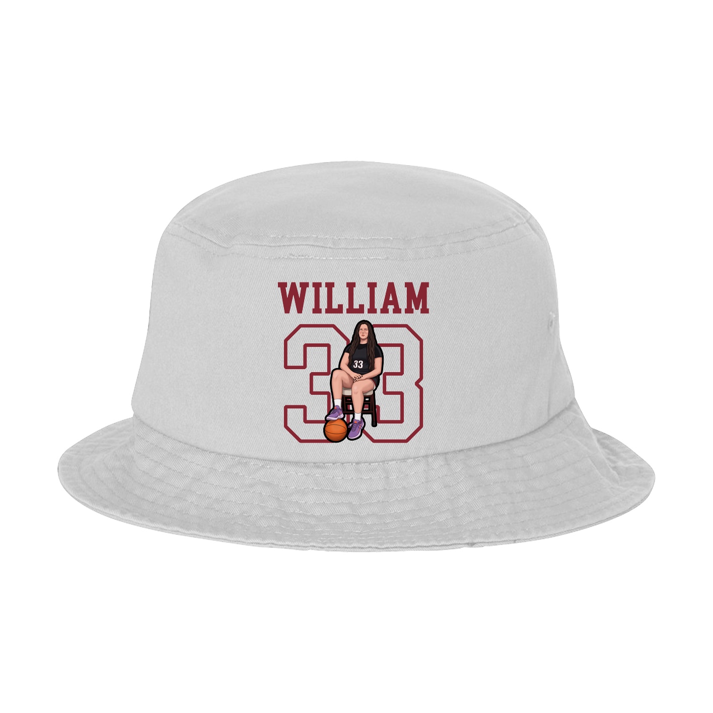 Bucket Cap — Shirsey in White