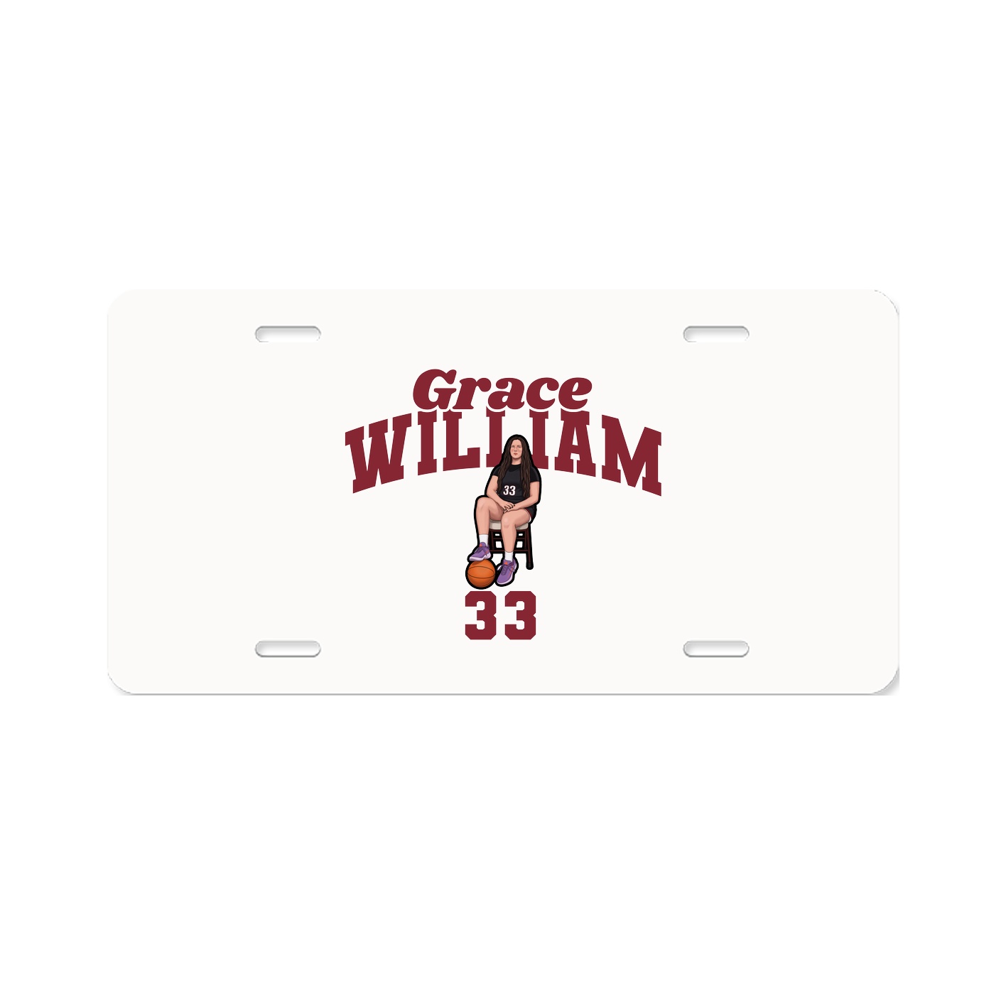 License Plate — Signature Arch in Classic