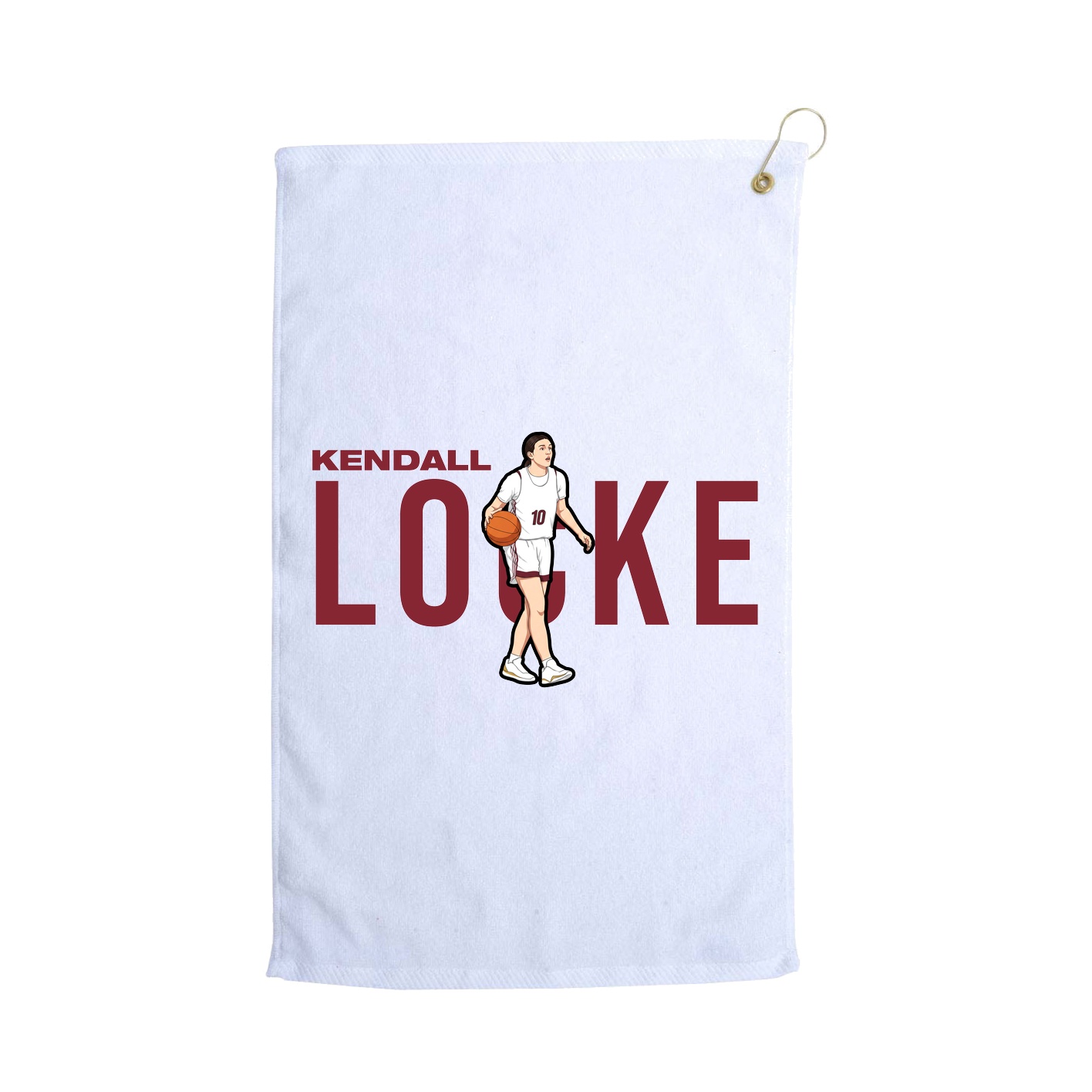 Golf Towel — Player Name in White