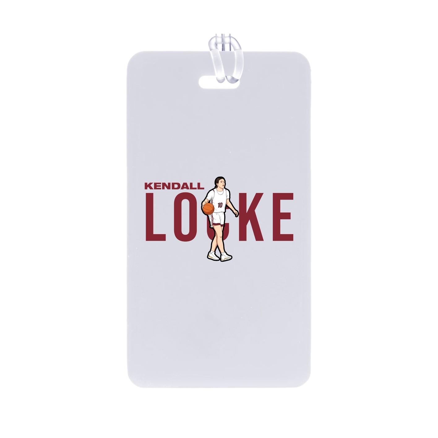 Bag Tag — Player Name in Classic