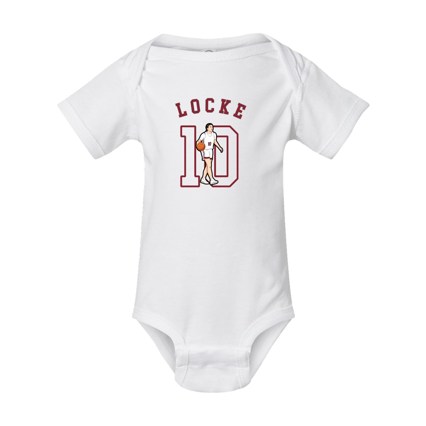 Baby Onesie — Shirsey Arch in White