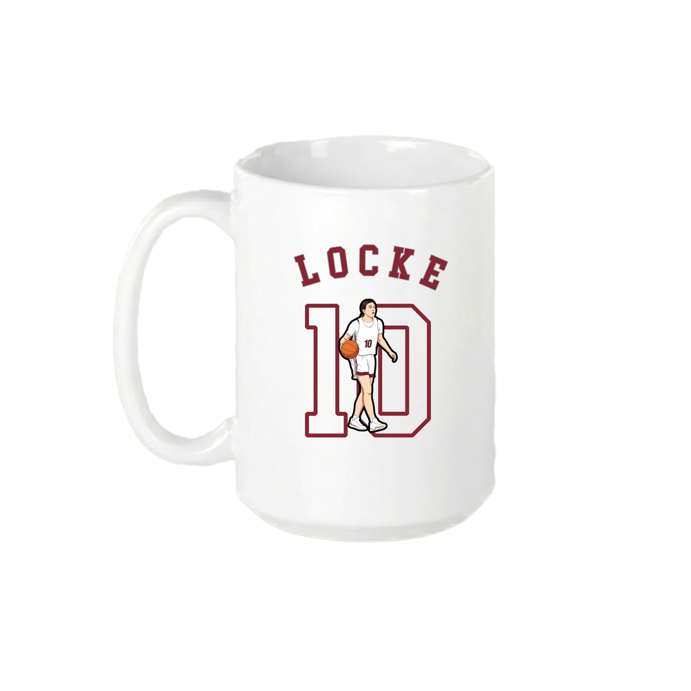 15oz Coffee Mug — Shirsey Arch in White