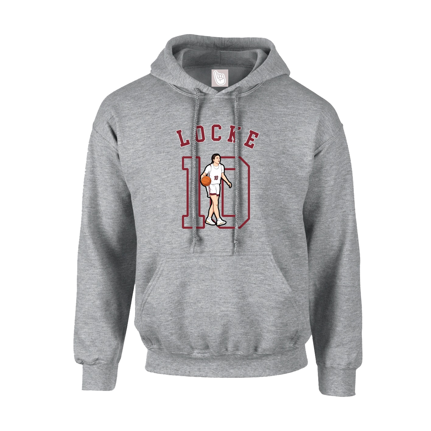 Youth Hoodie — Shirsey Arch in Grey