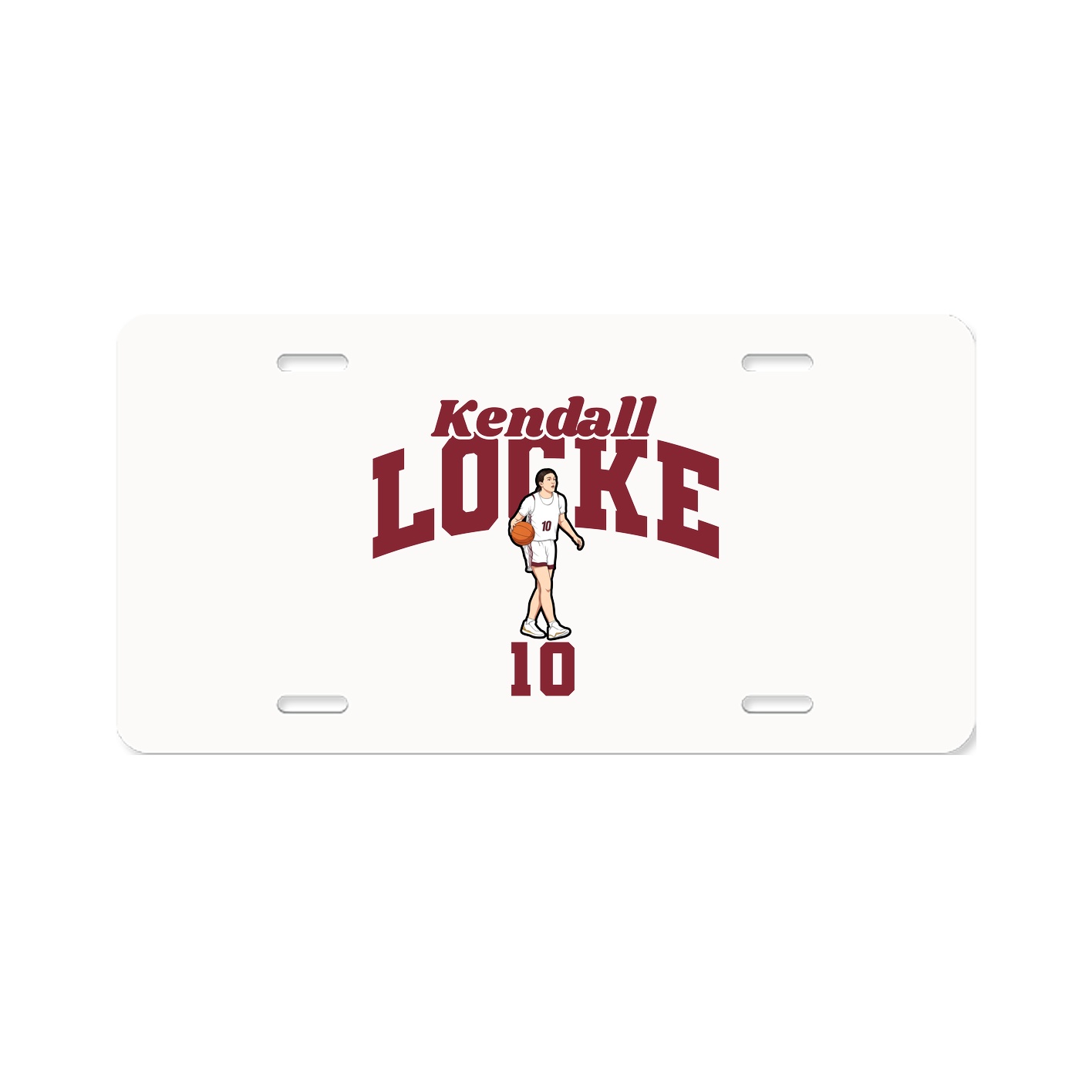 License Plate — Signature Arch in Classic