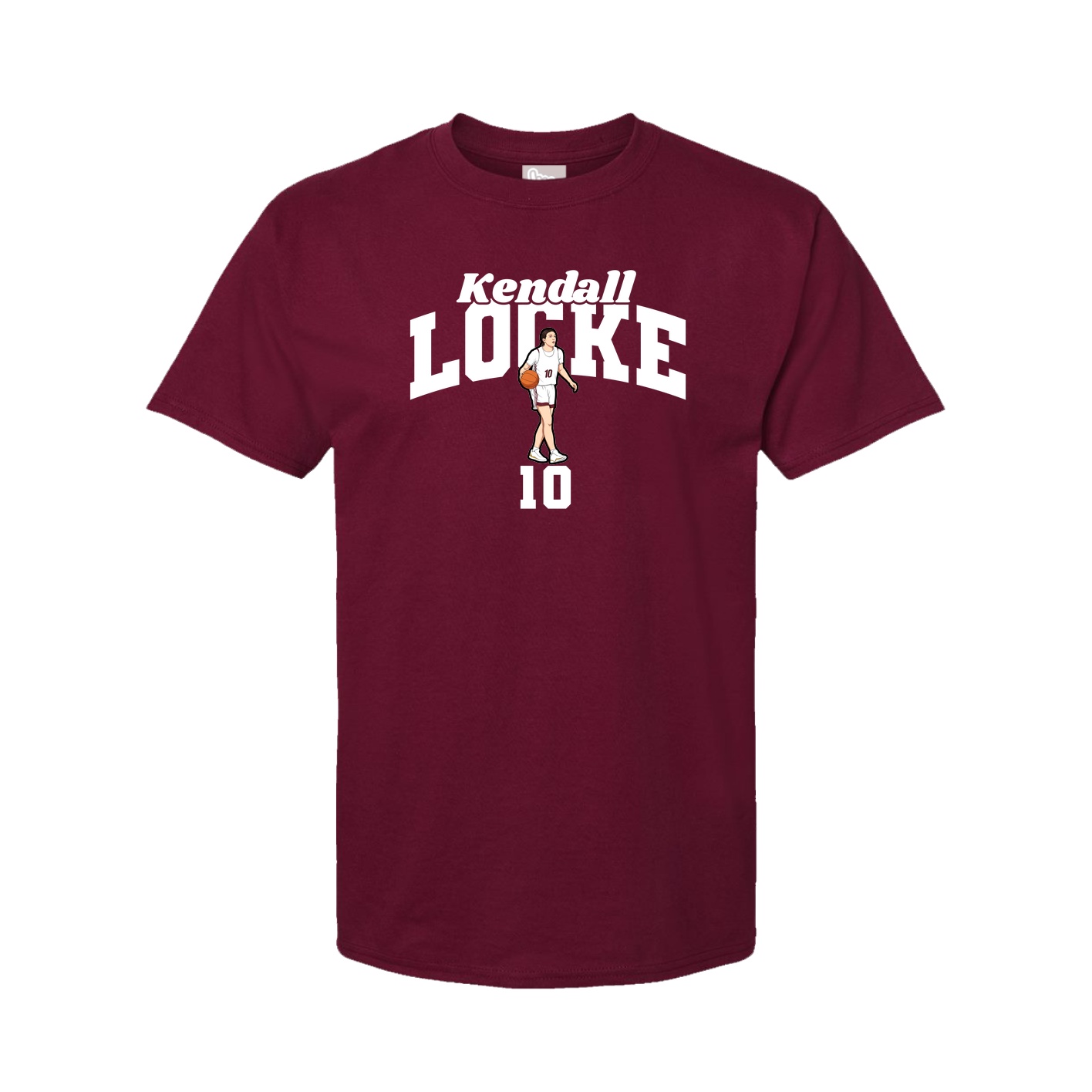 Youth Tee — Signature Arch in Cardinal