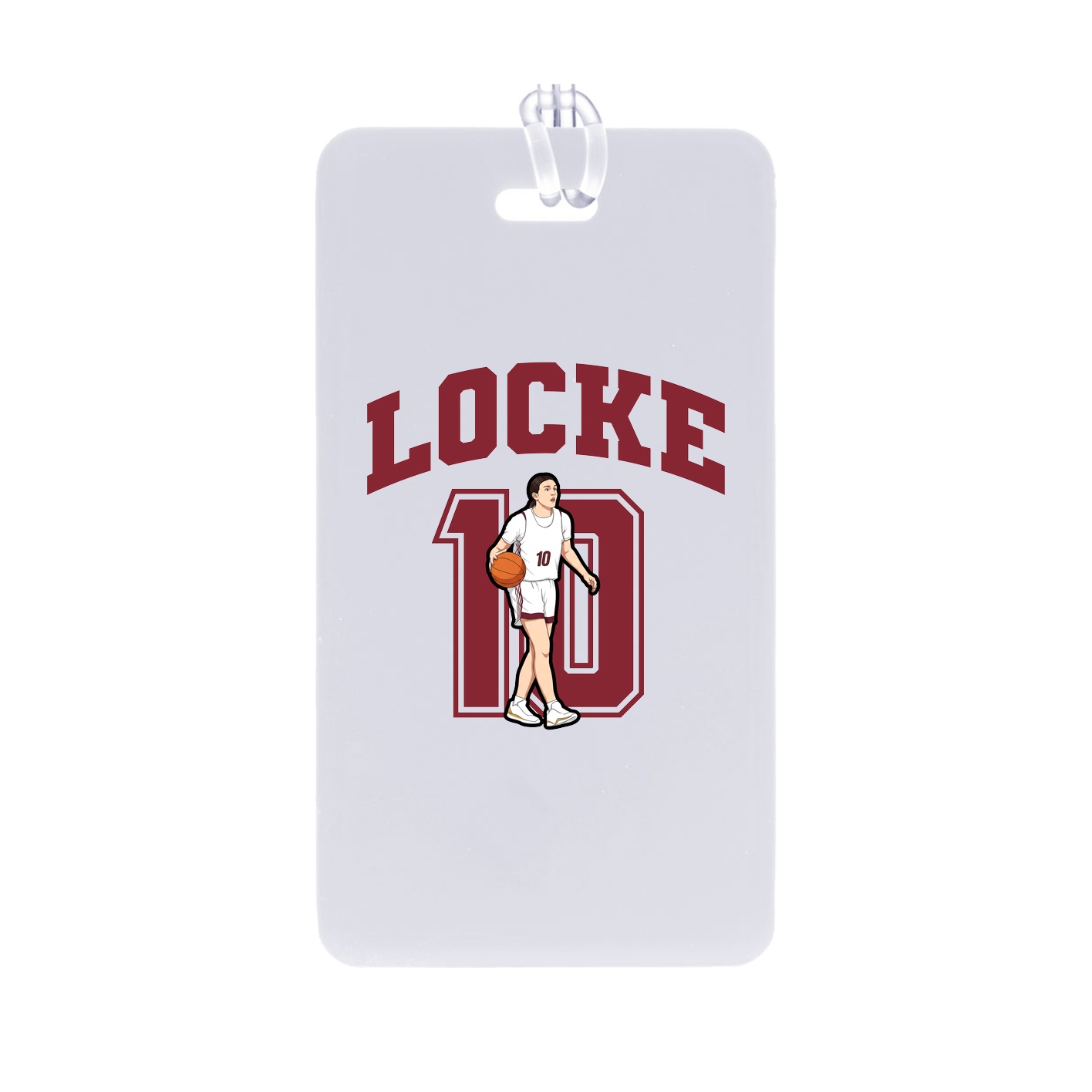 Bag Tag — Number in Classic