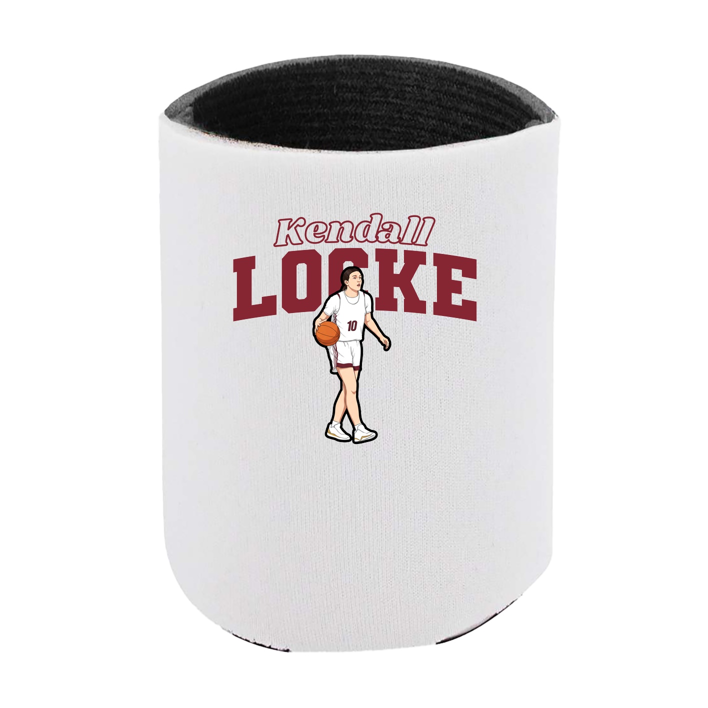 Can Holder — Name Arch in White