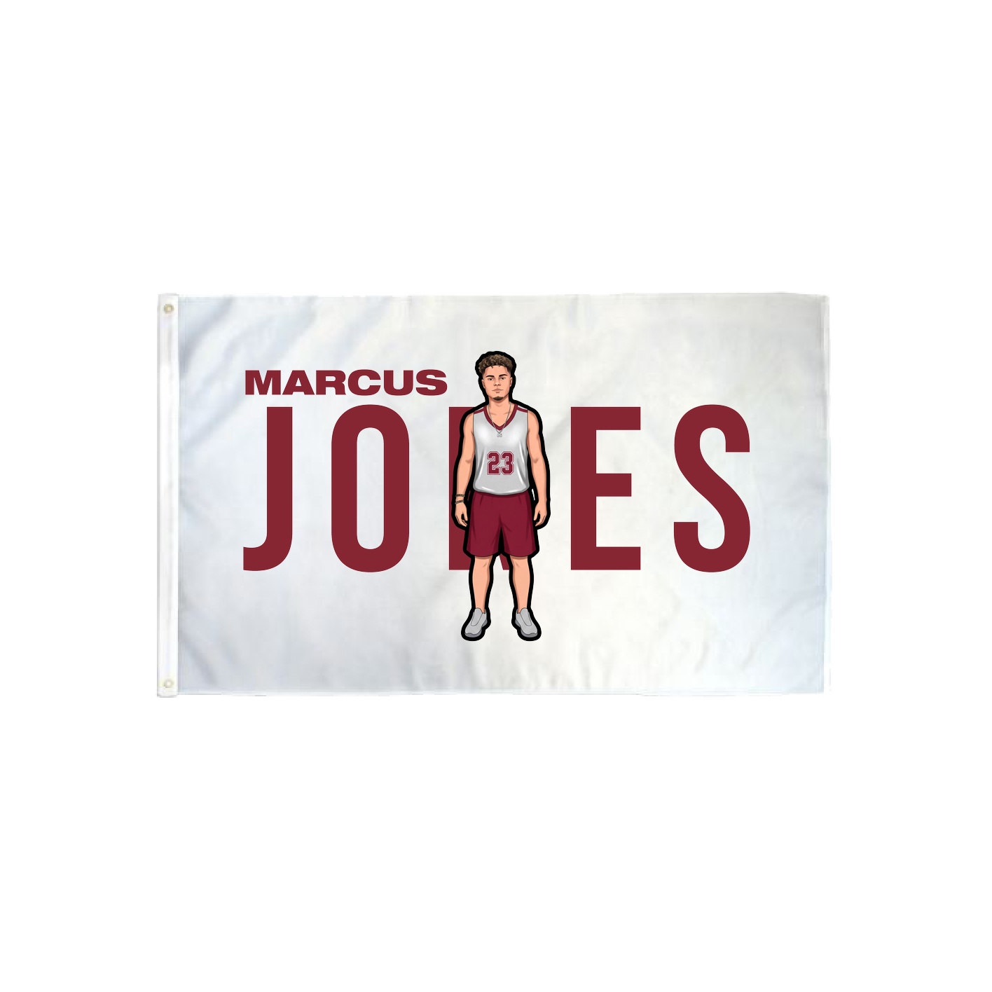 3x5 Flag — Player Name in Classic
