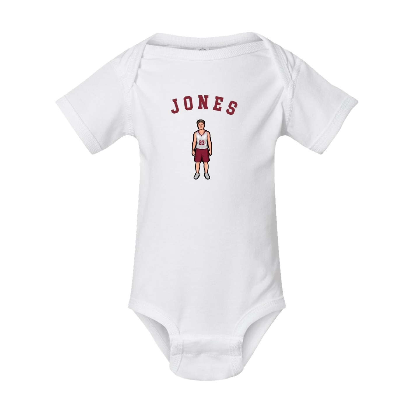 Baby Onesie — Shirsey Arch in White