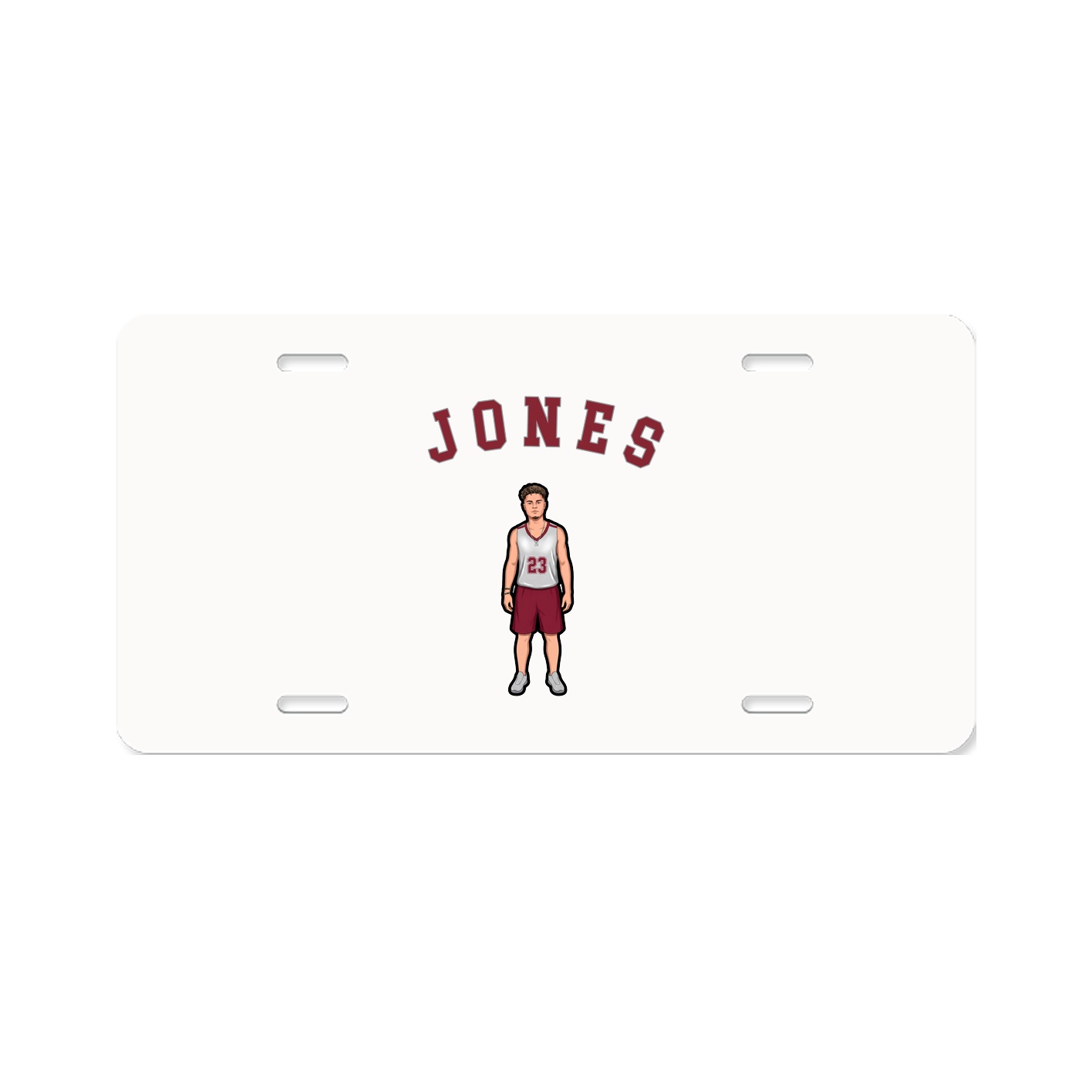 License Plate — Shirsey Arch in Classic