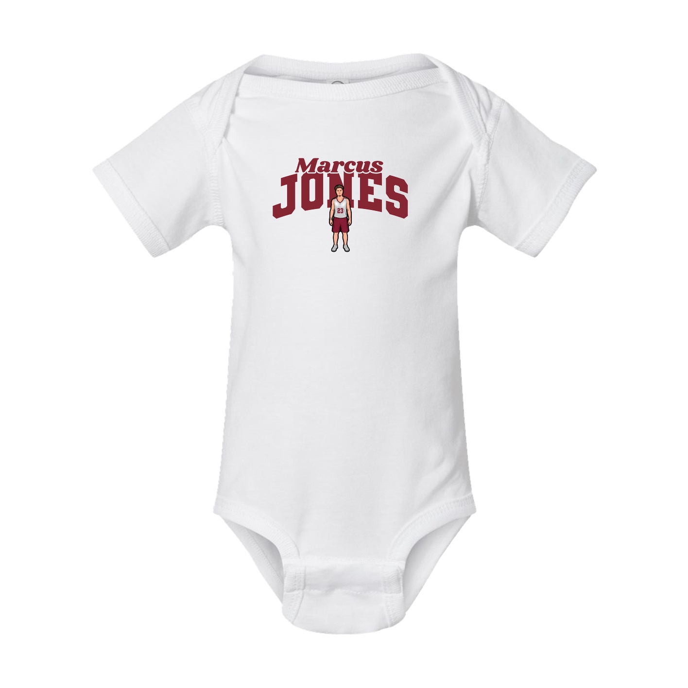 Baby Onesie — Signature Arch in White
