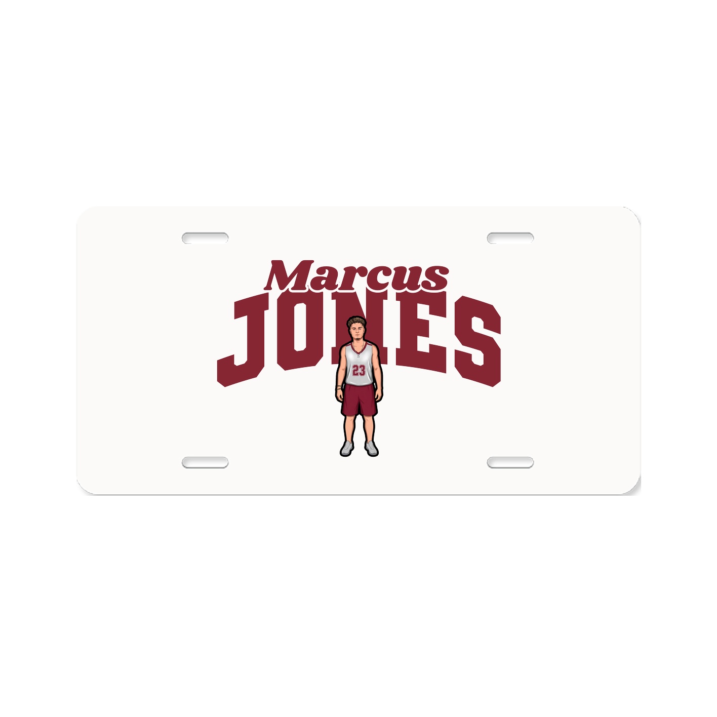 License Plate — Signature Arch in Classic