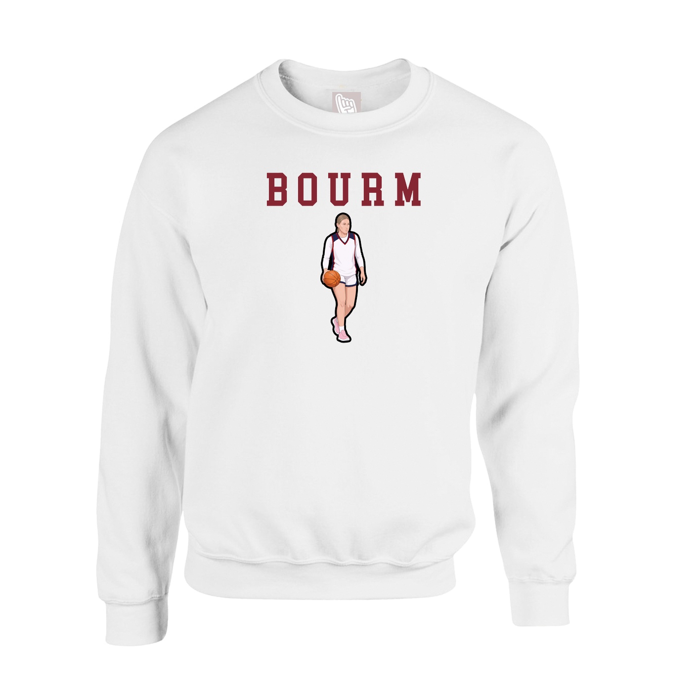 Fleece Crew — Shirsey in White