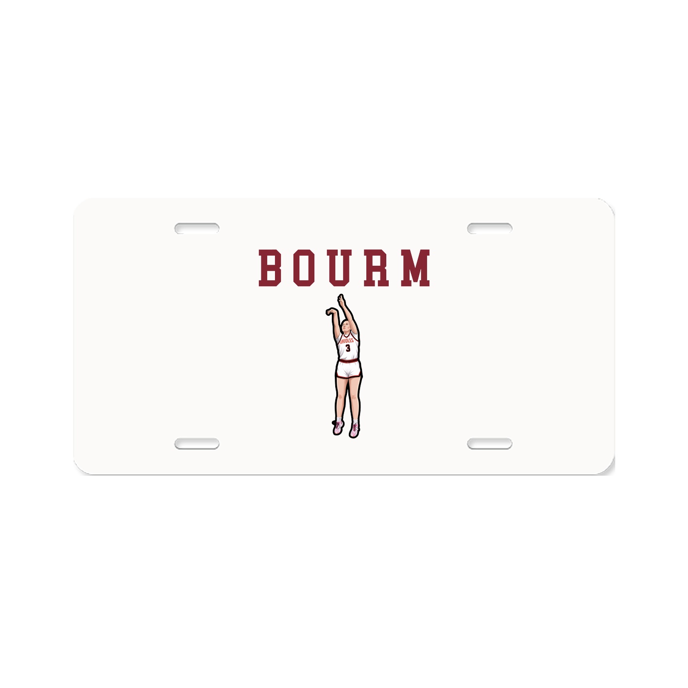 License Plate — Shirsey in Classic