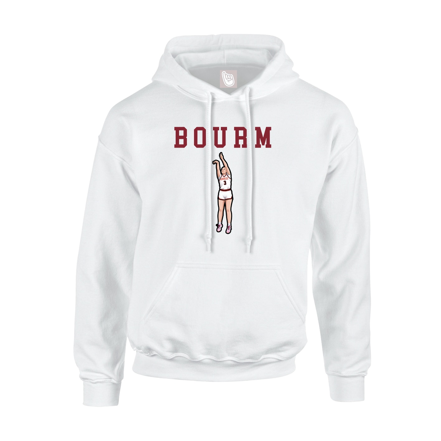 Youth Hoodie — Shirsey in White