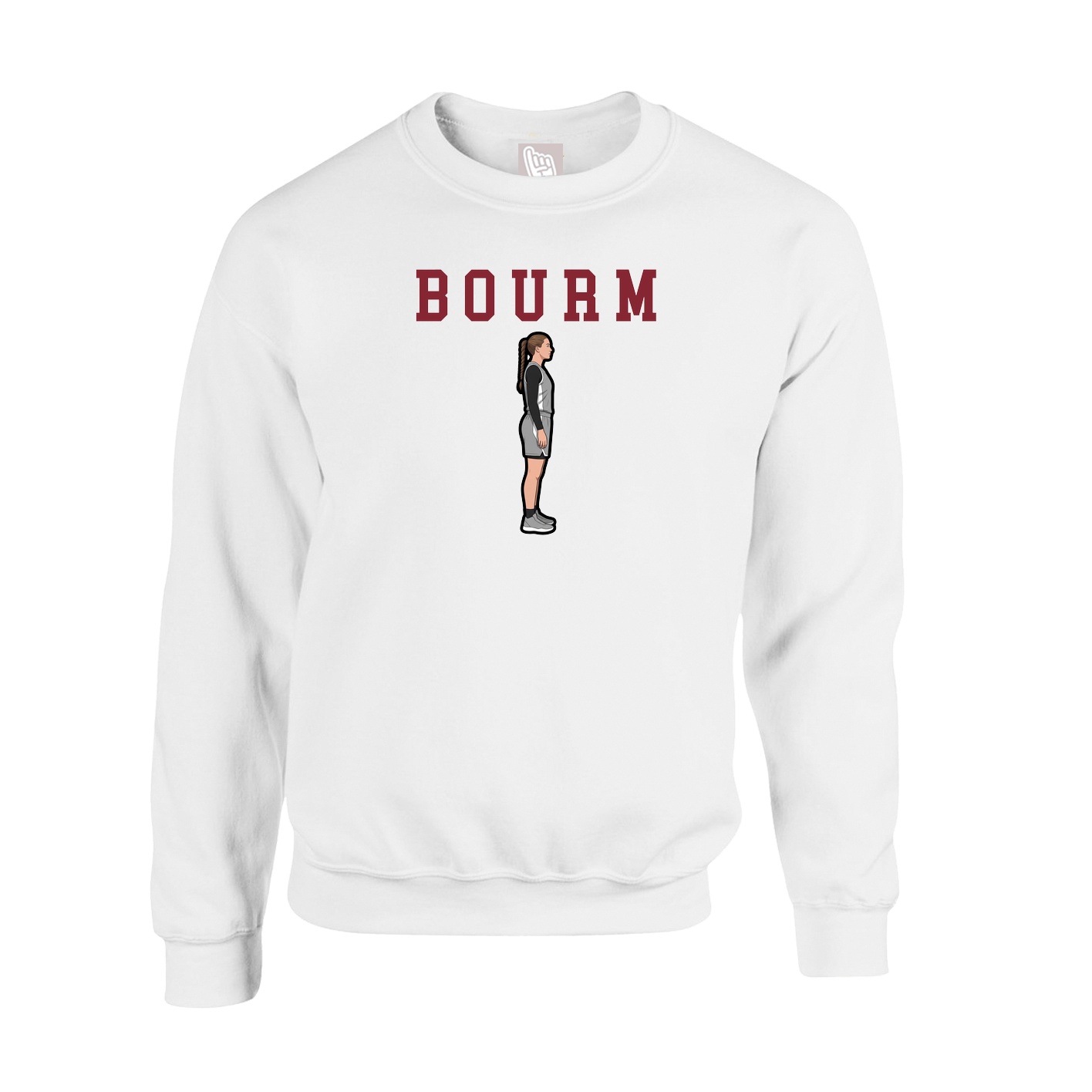 Fleece Crew — Shirsey in White