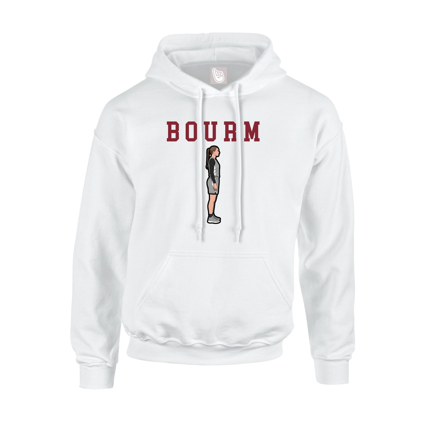 Youth Hoodie — Shirsey in White
