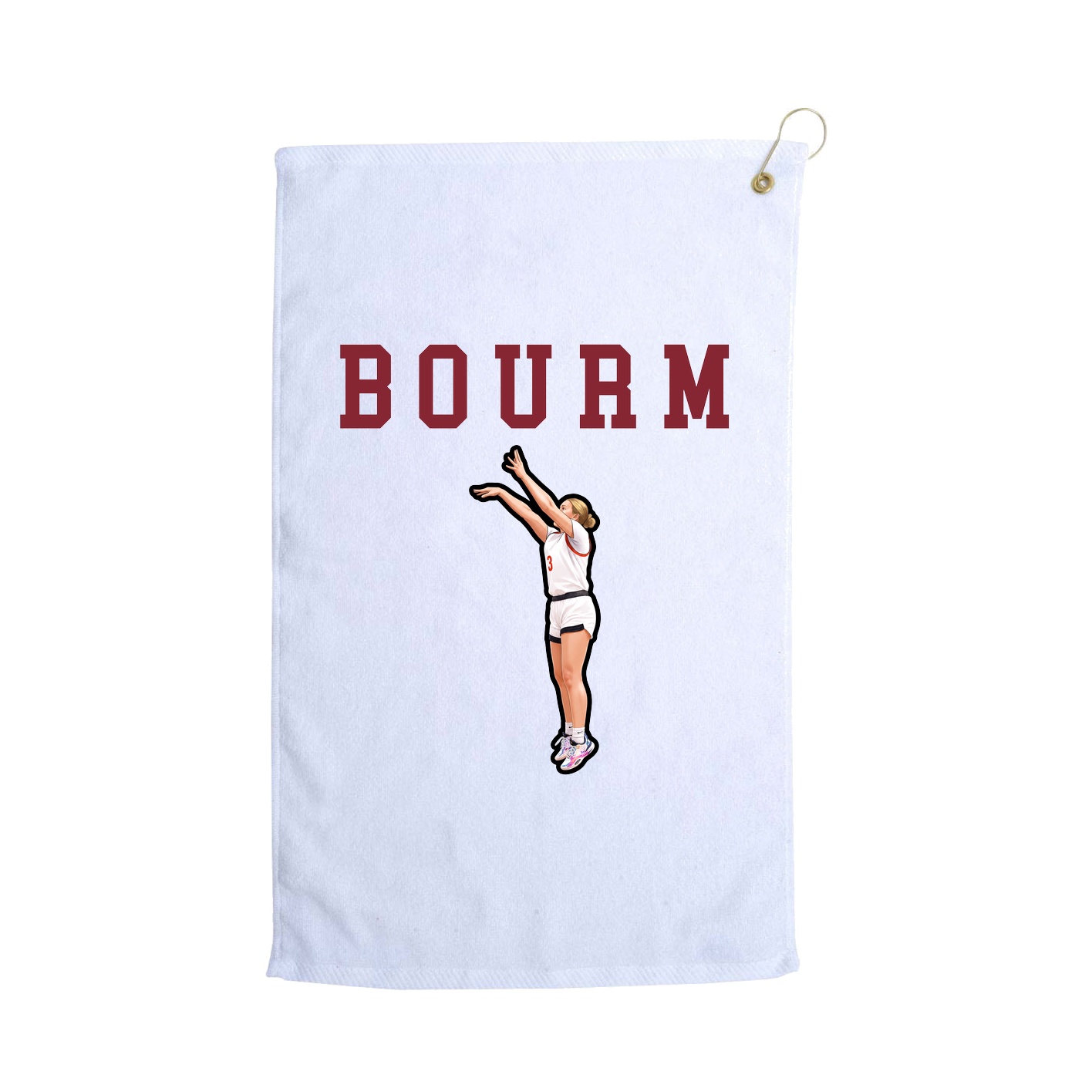 Golf Towel — Shirsey in White