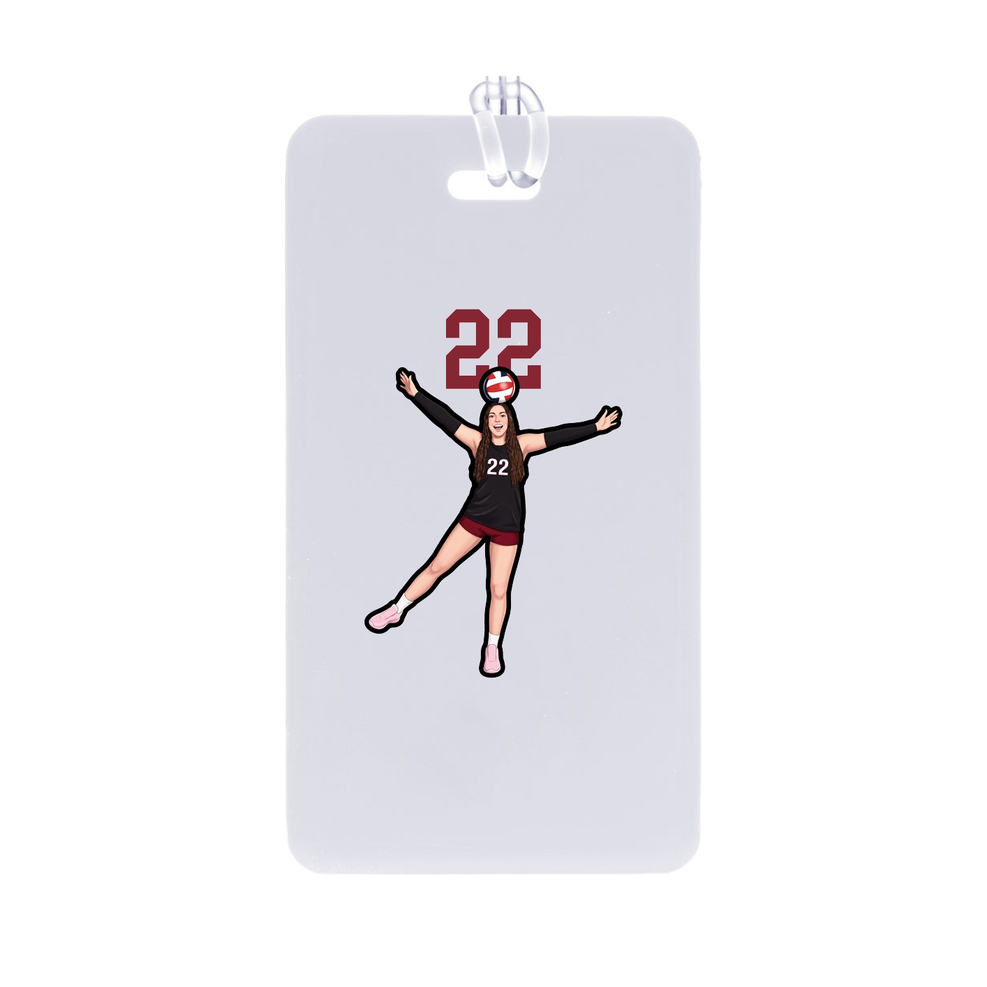 Bag Tag — Number Top in Classic
