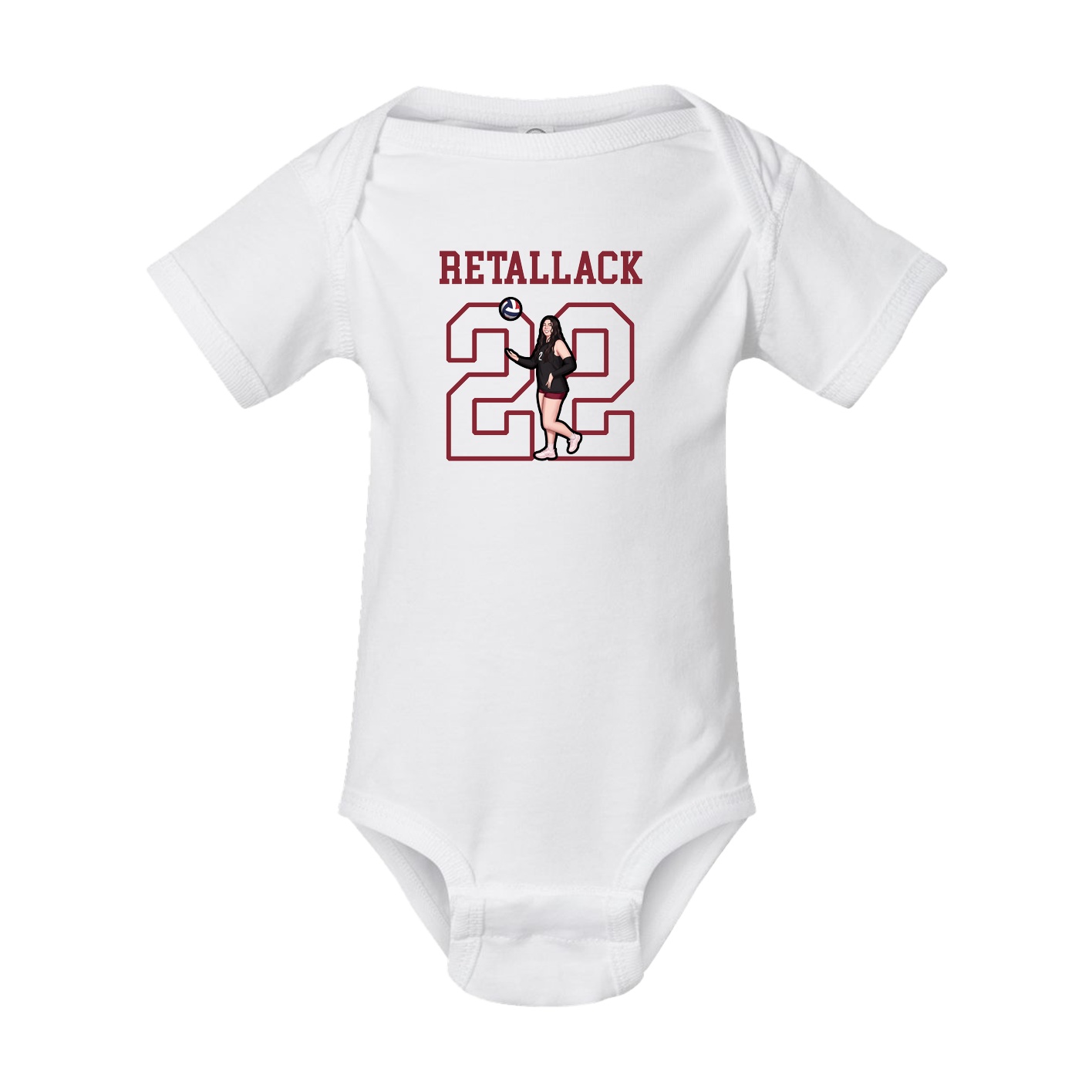 Baby Onesie — Shirsey in White