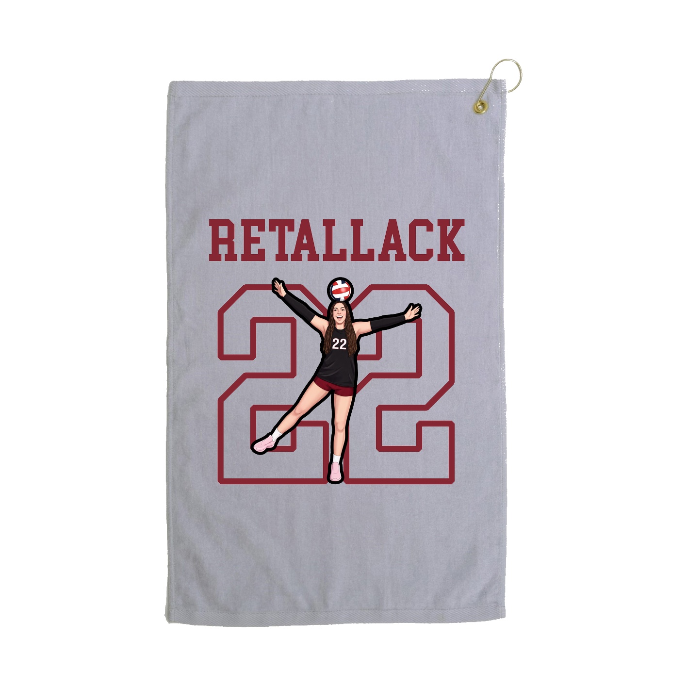 Golf Towel — Shirsey in Grey