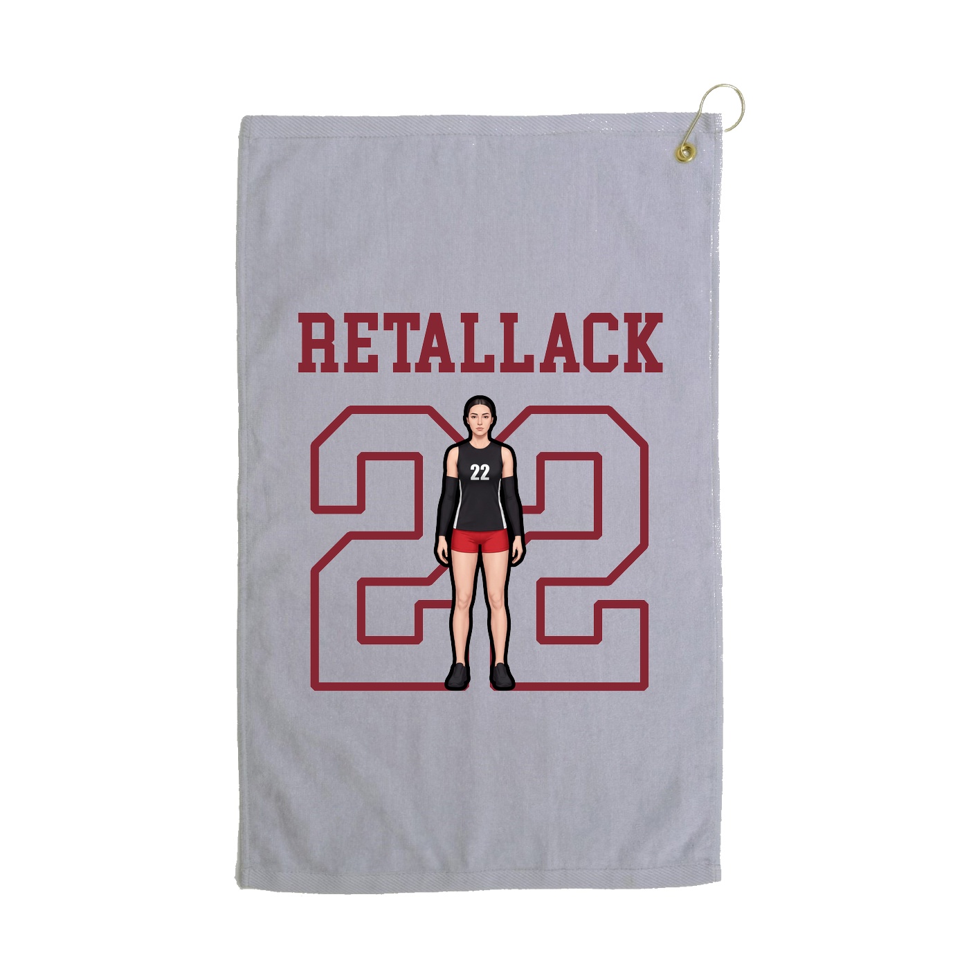 Golf Towel — Shirsey in Grey