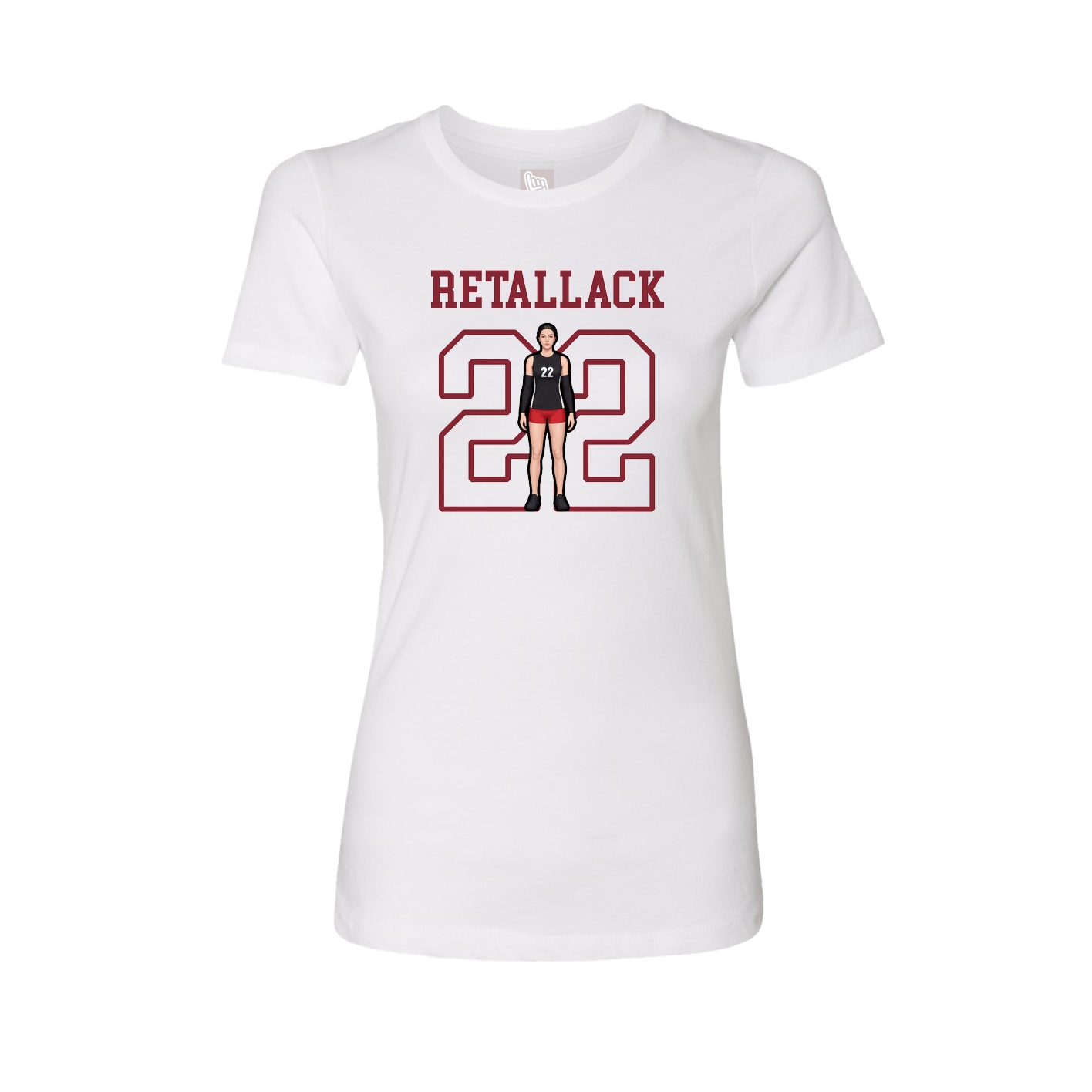 Fitted Women's Tee — Shirsey in White
