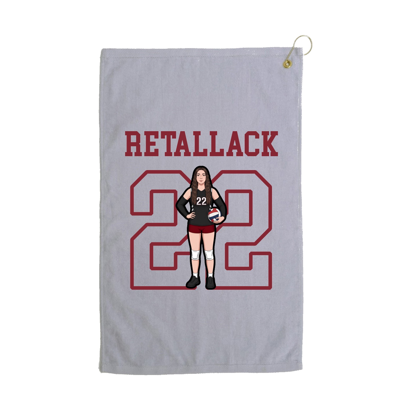 Golf Towel — Shirsey in Grey