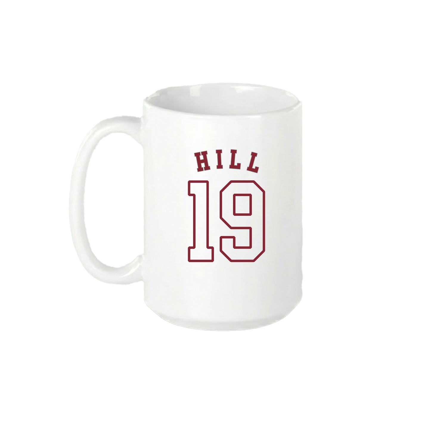 15oz Coffee Mug — Shirsey Arch in White