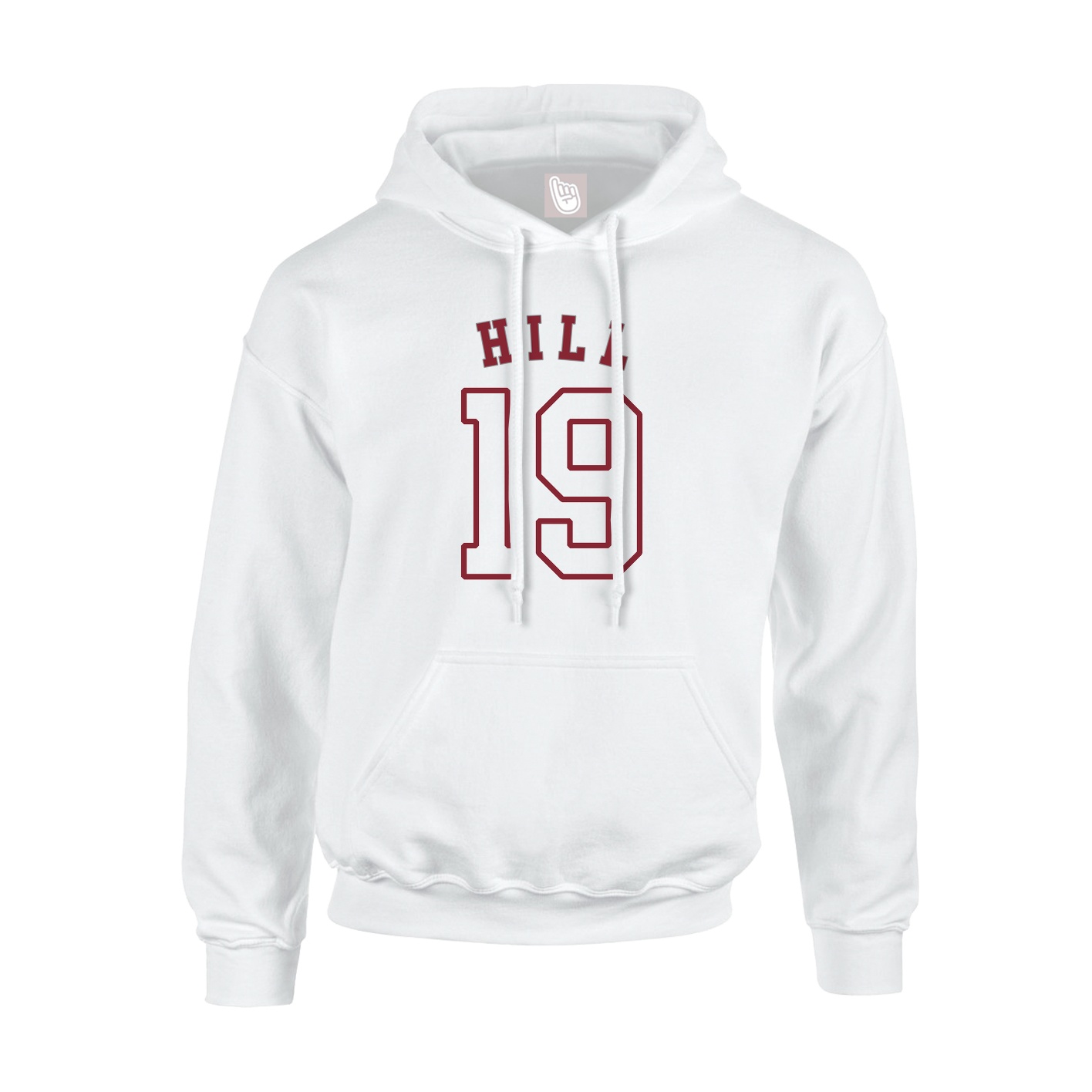 Youth Hoodie — Shirsey Arch in White