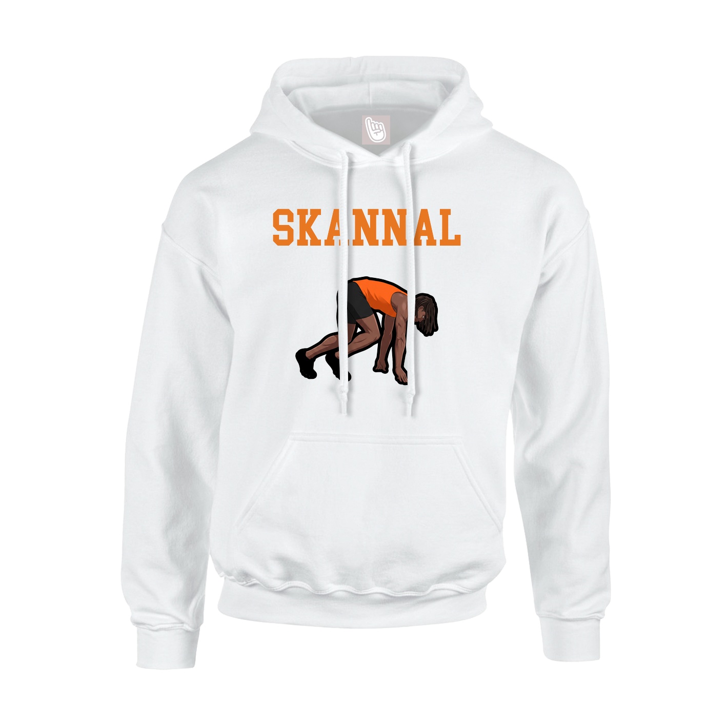 Hoodie — Shirsey in White