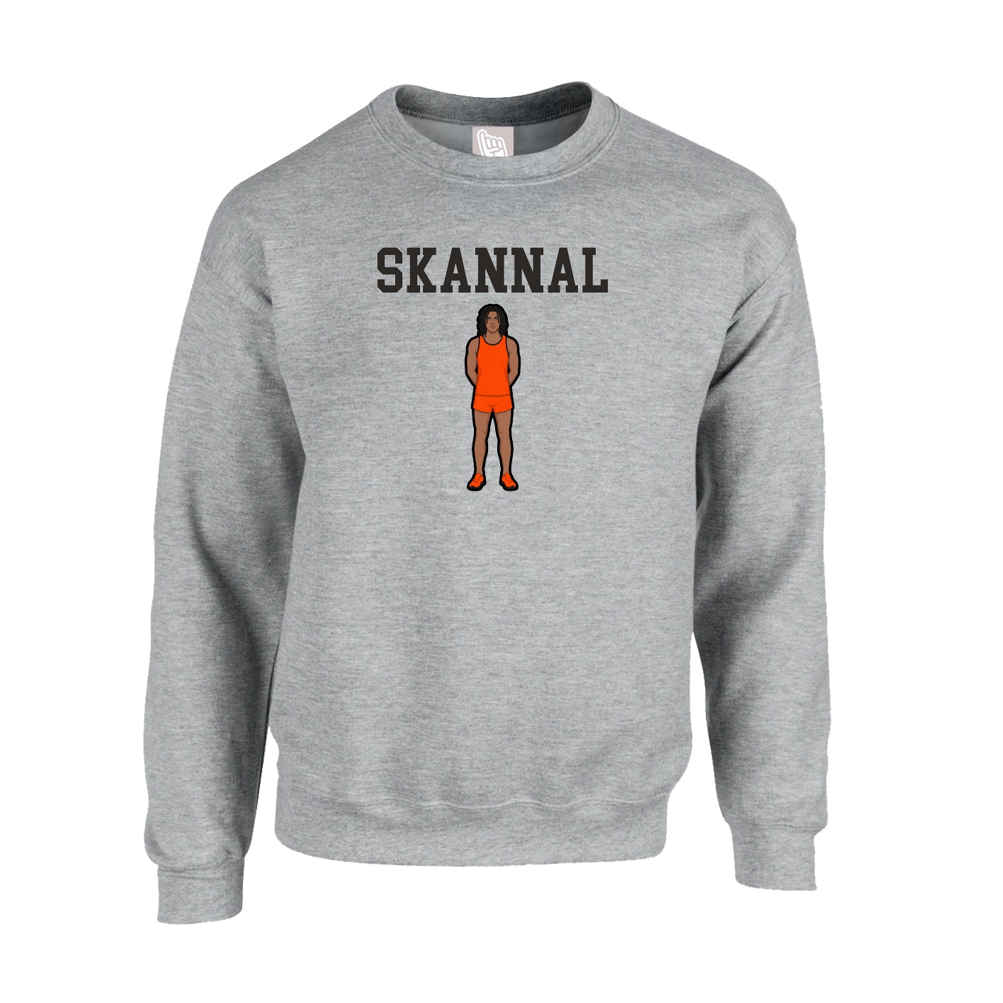 Fleece Crew — Shirsey in Grey