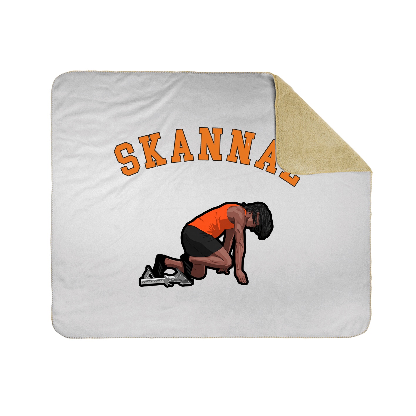 Throw Blanket — Shirsey Arch in White