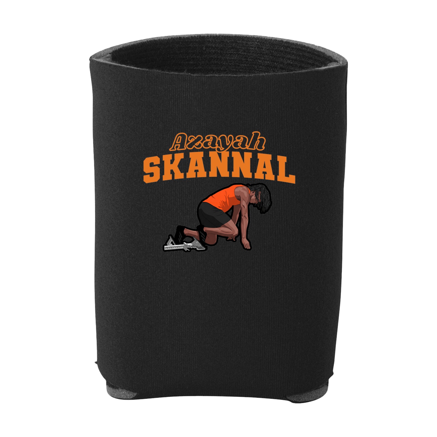 Can Holder — Name Arch in Black