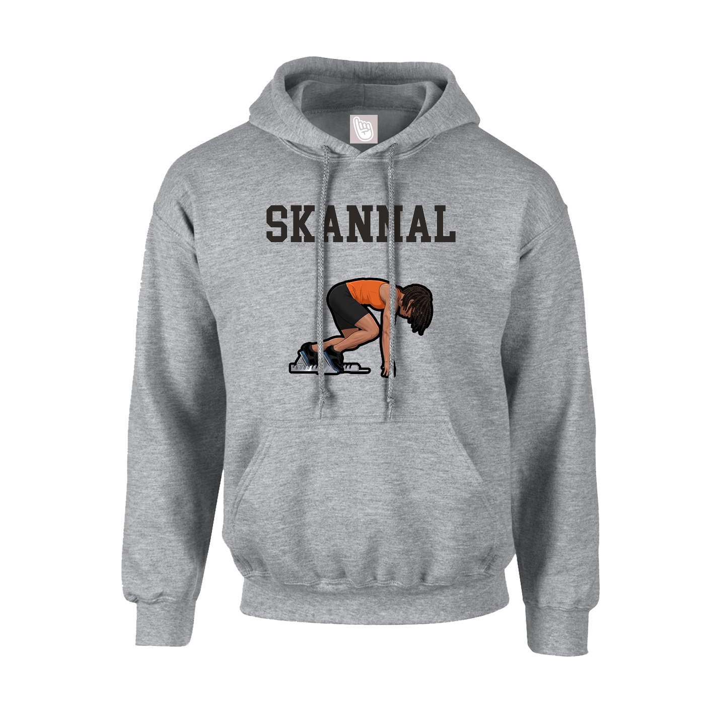 Hoodie — Shirsey in Grey