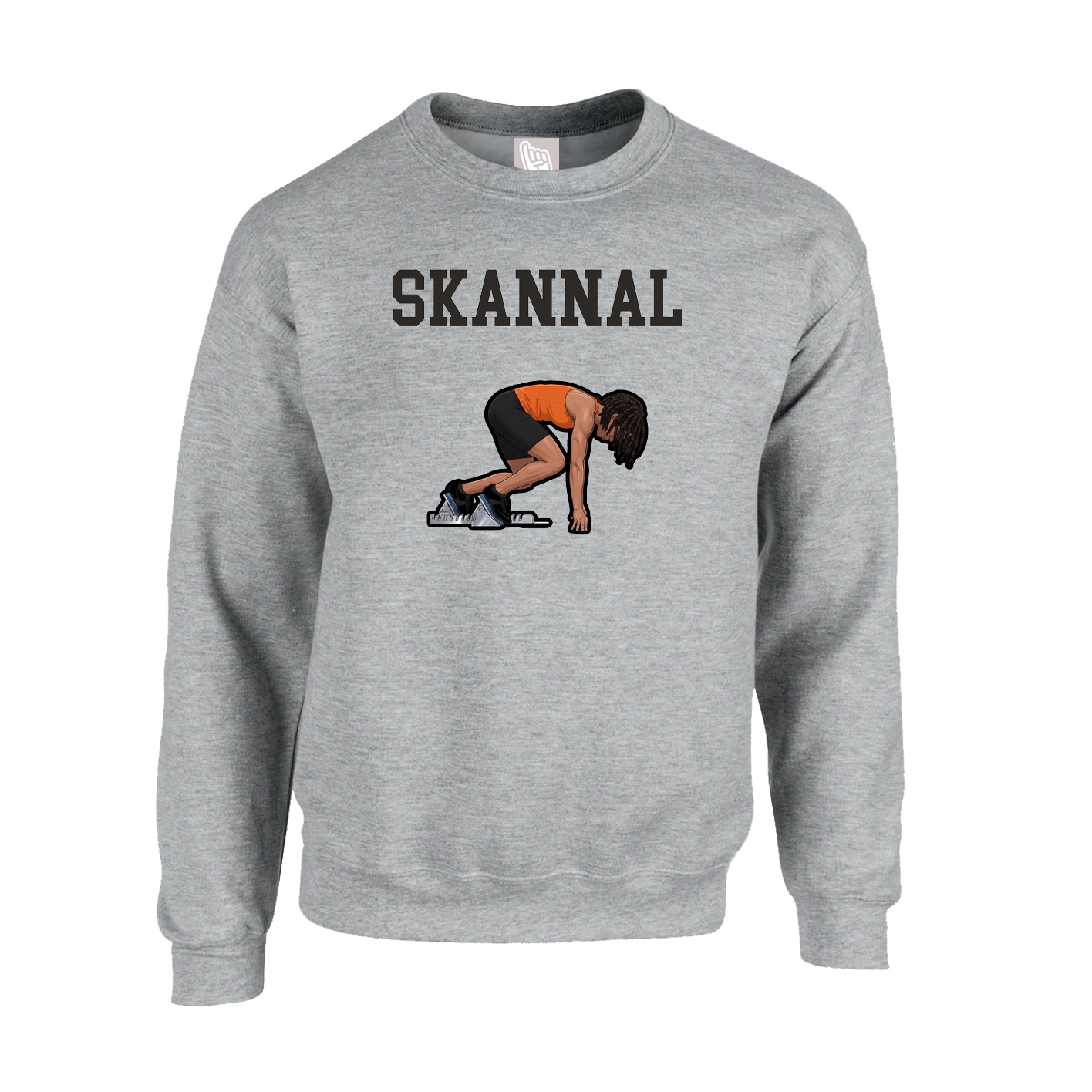Fleece Crew — Shirsey in Grey