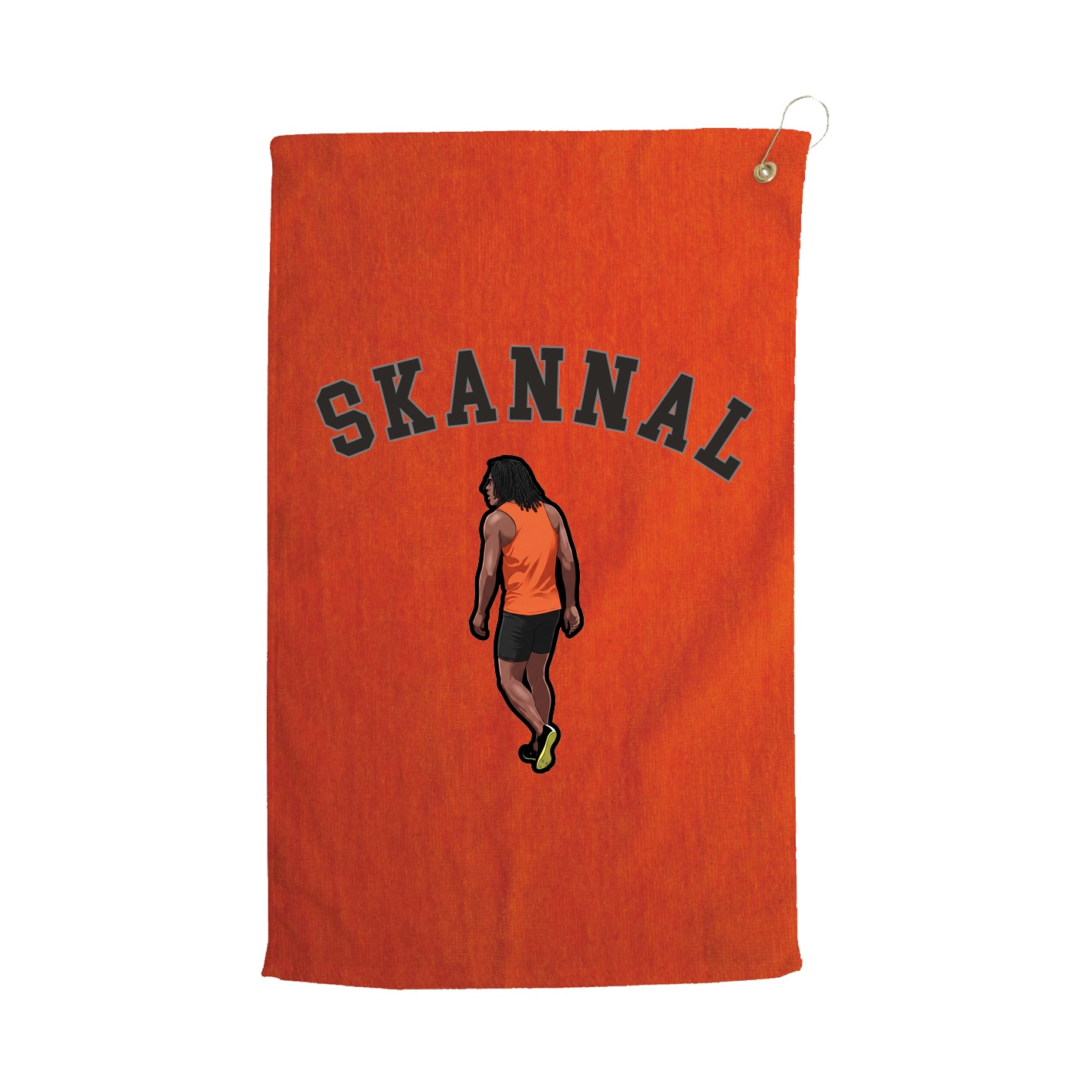 Golf Towel — Shirsey Arch in Orange