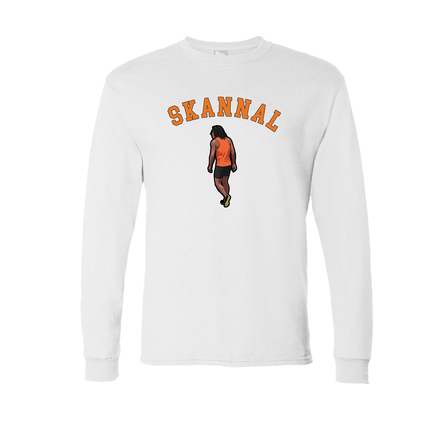 Long Sleeve Tee — Shirsey Arch in White