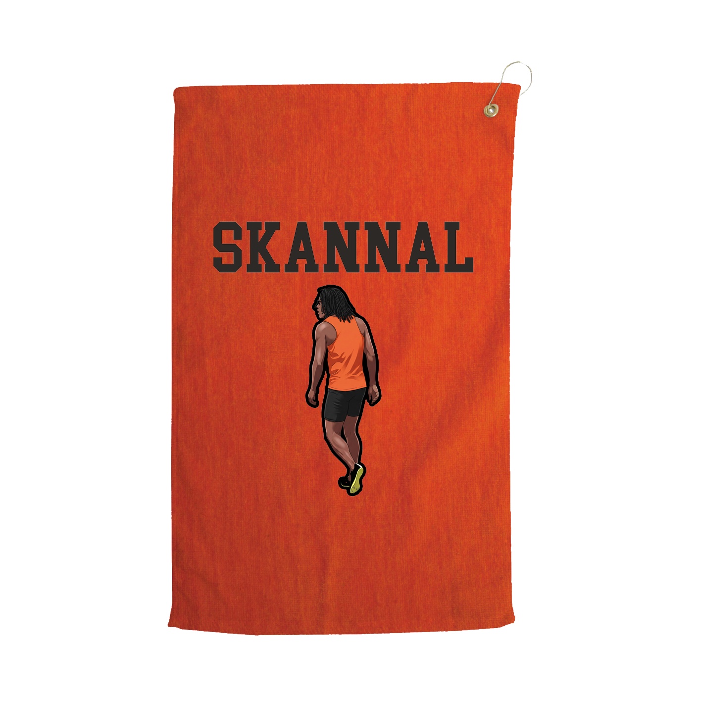 Golf Towel — Shirsey in Orange